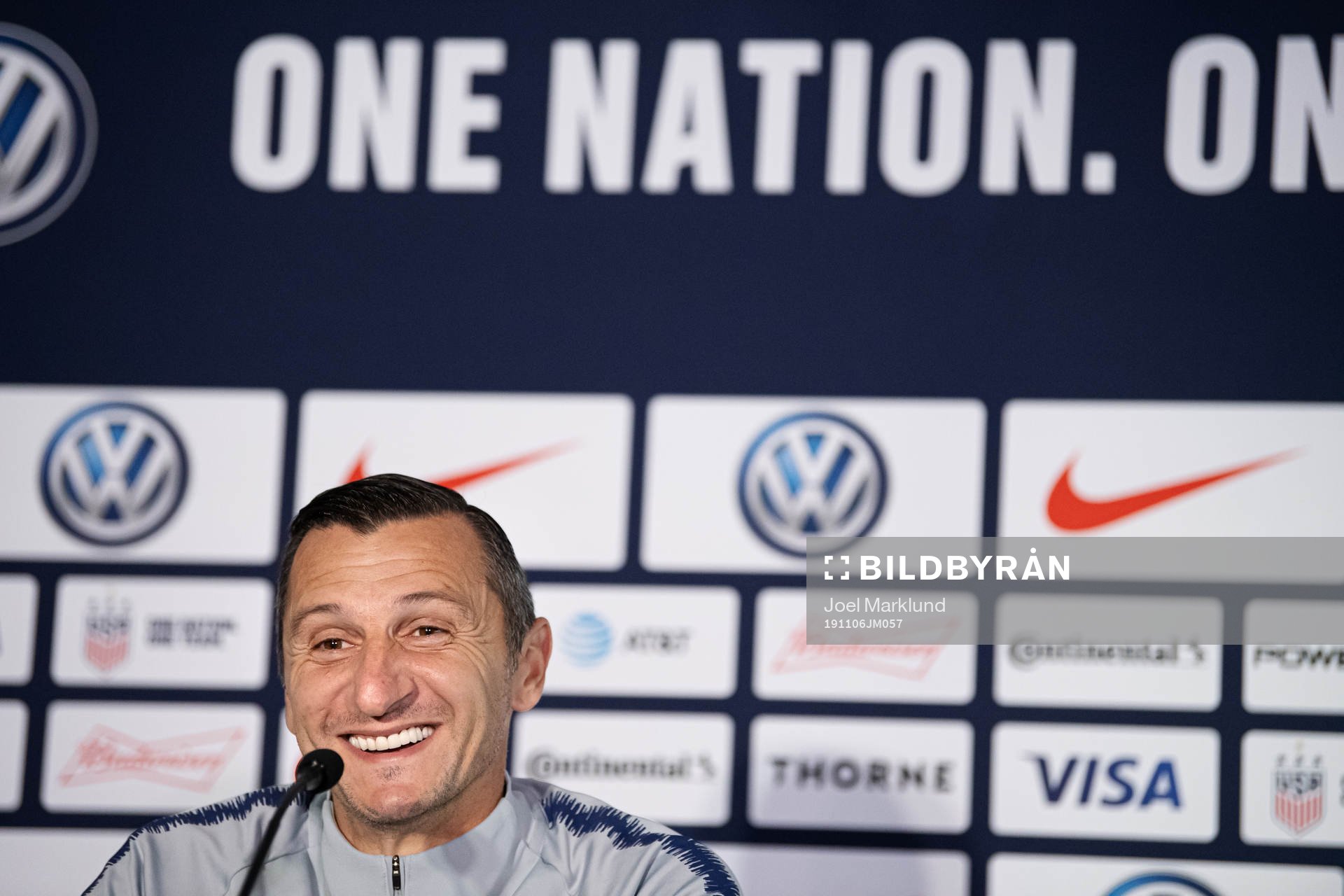 Head coach Vlatko Andonovski of the US women’s national