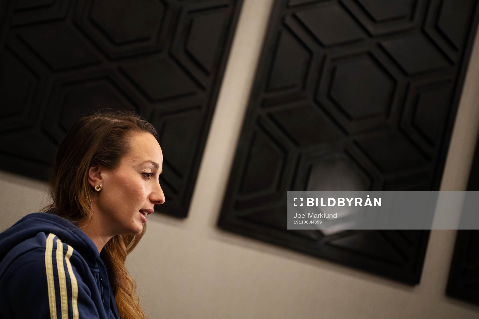 Kosovare Asllani, spelare i Sveriges damfotbollslandslag