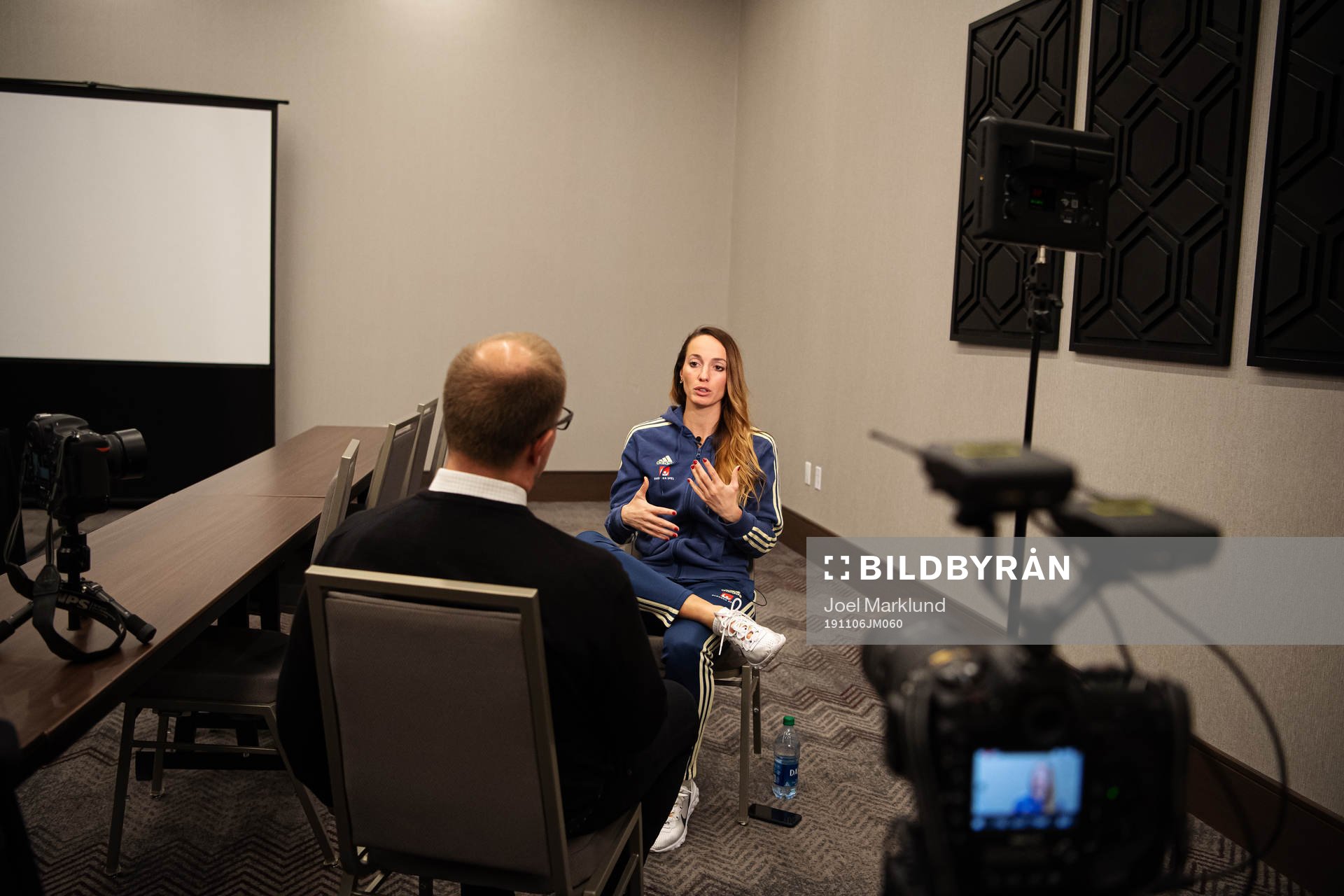 Kosovare Asllani, spelare i Sveriges damfotbollslandslag,