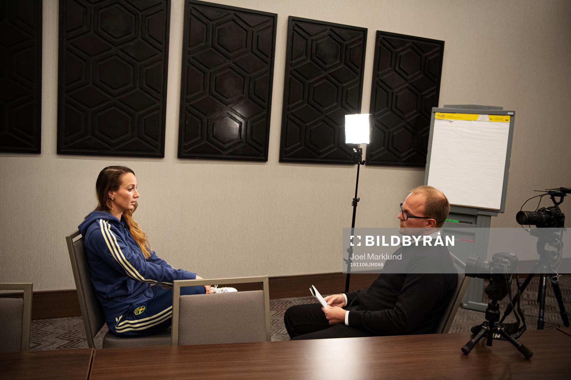 Kosovare Asllani, spelare i Sveriges damfotbollslandslag,