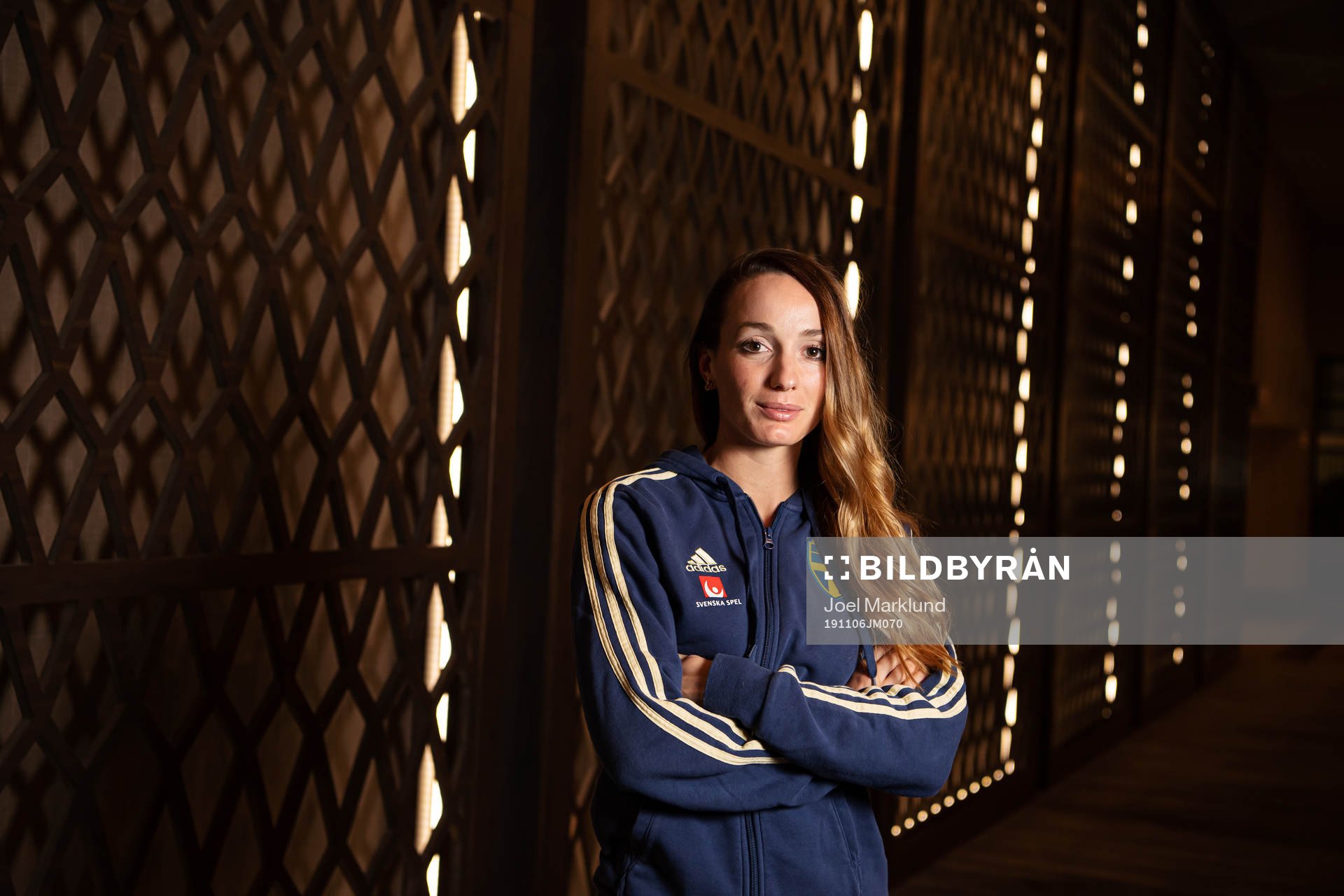 Kosovare Asllani, spelare i Sveriges damfotbollslandslag