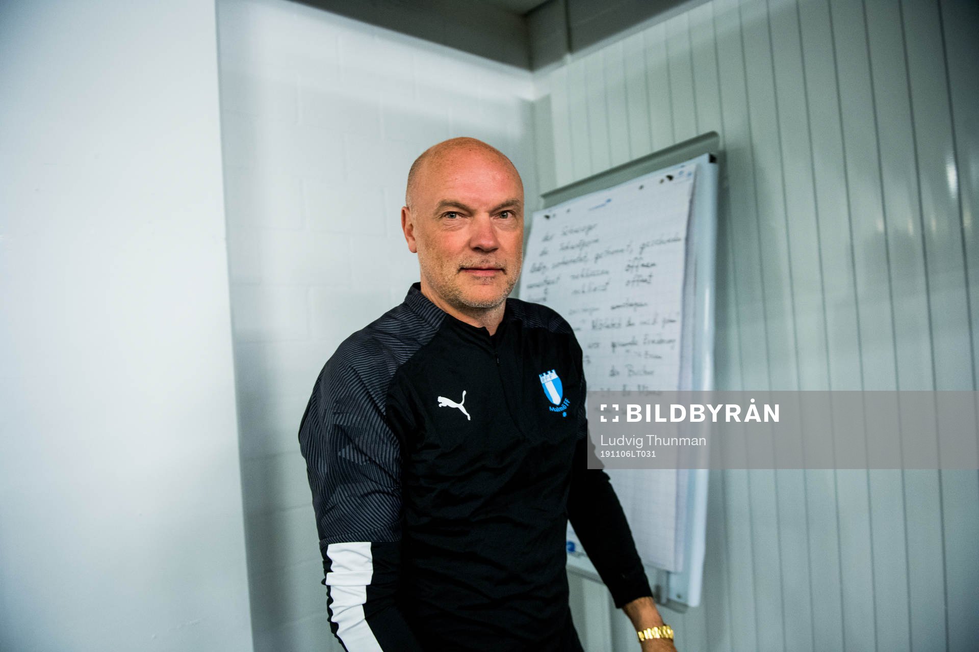 Uwe Rösler, head coach of Malmö FF