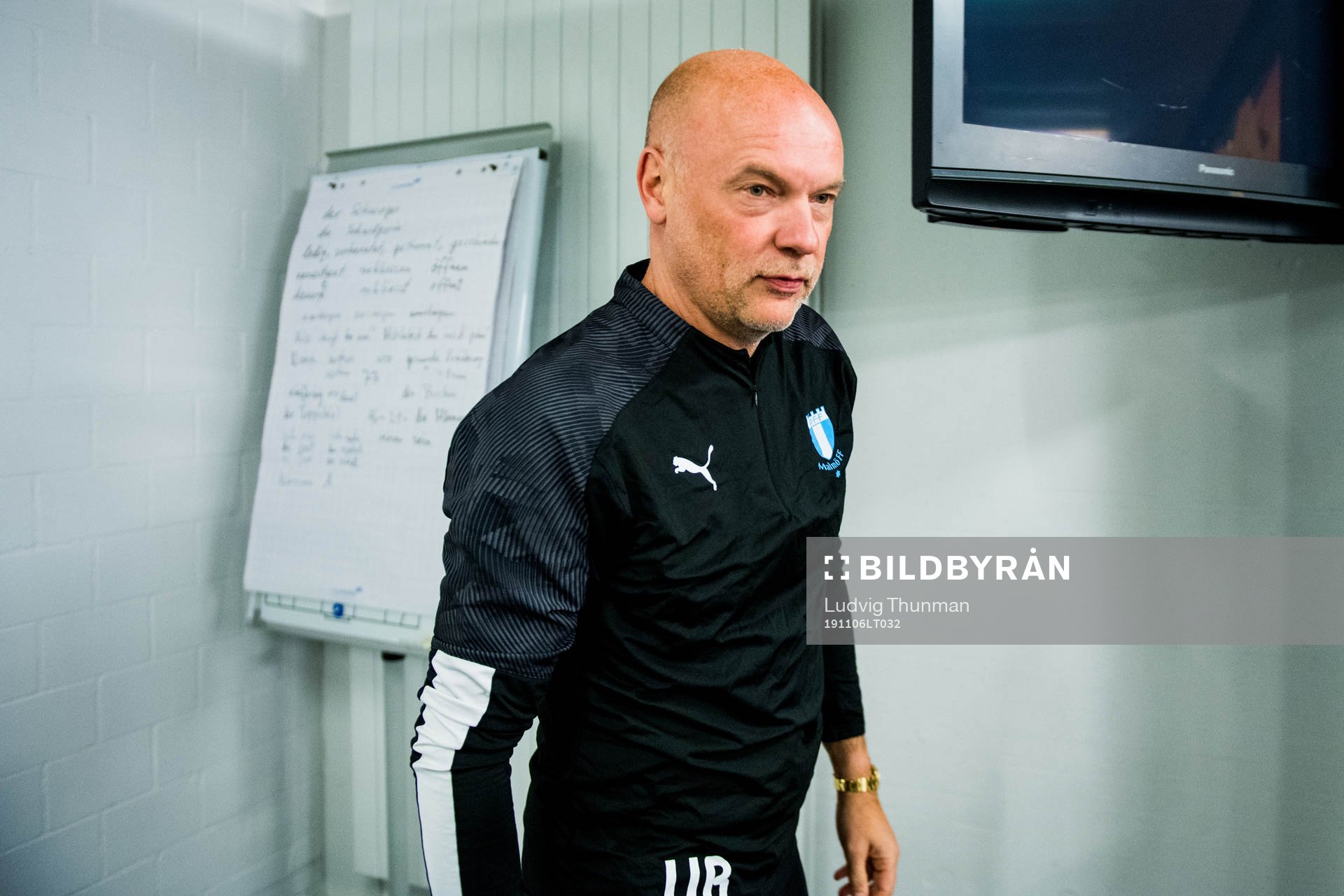 Uwe Rösler, head coach of Malmö FF