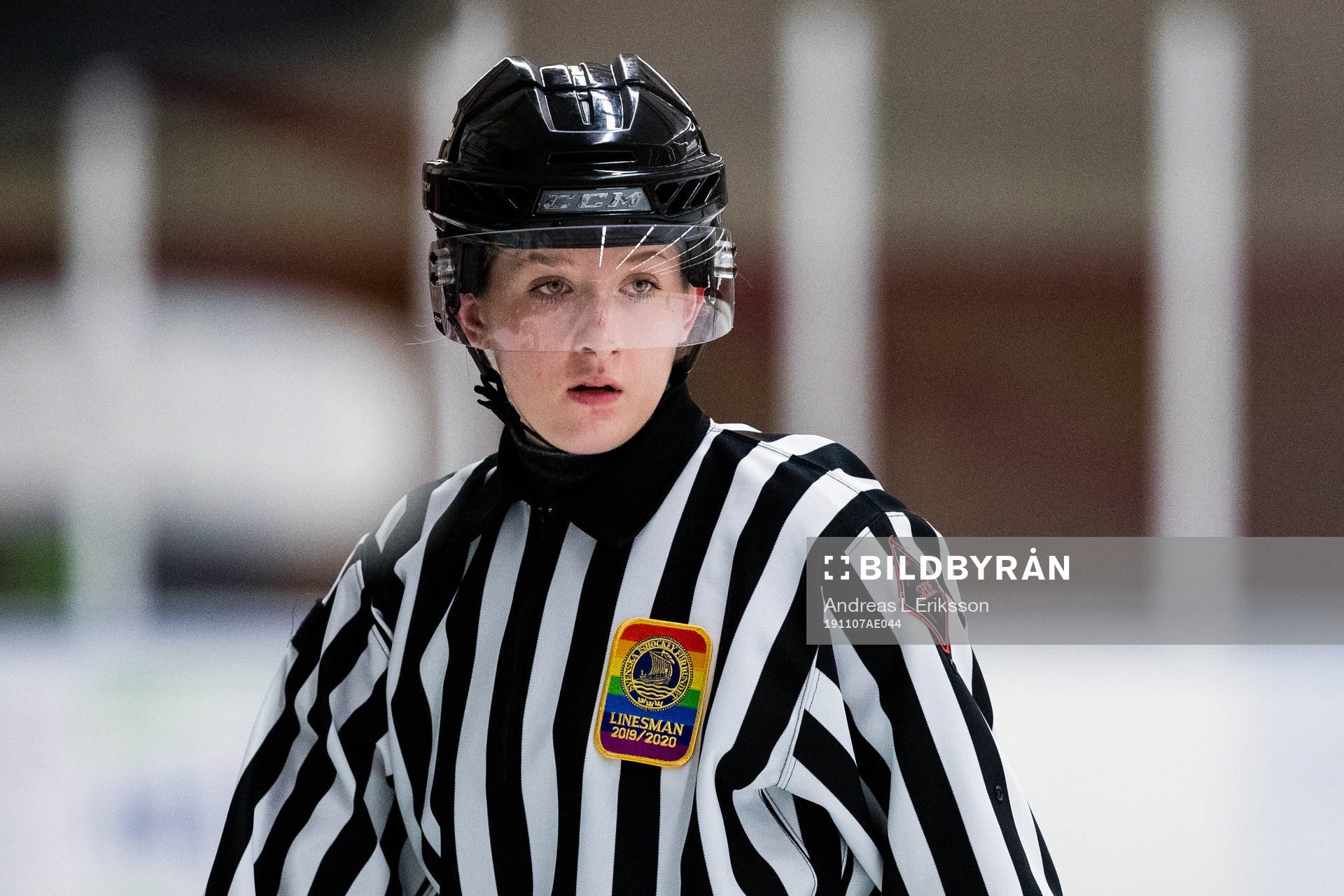 Linjedomare Julia Johansson
