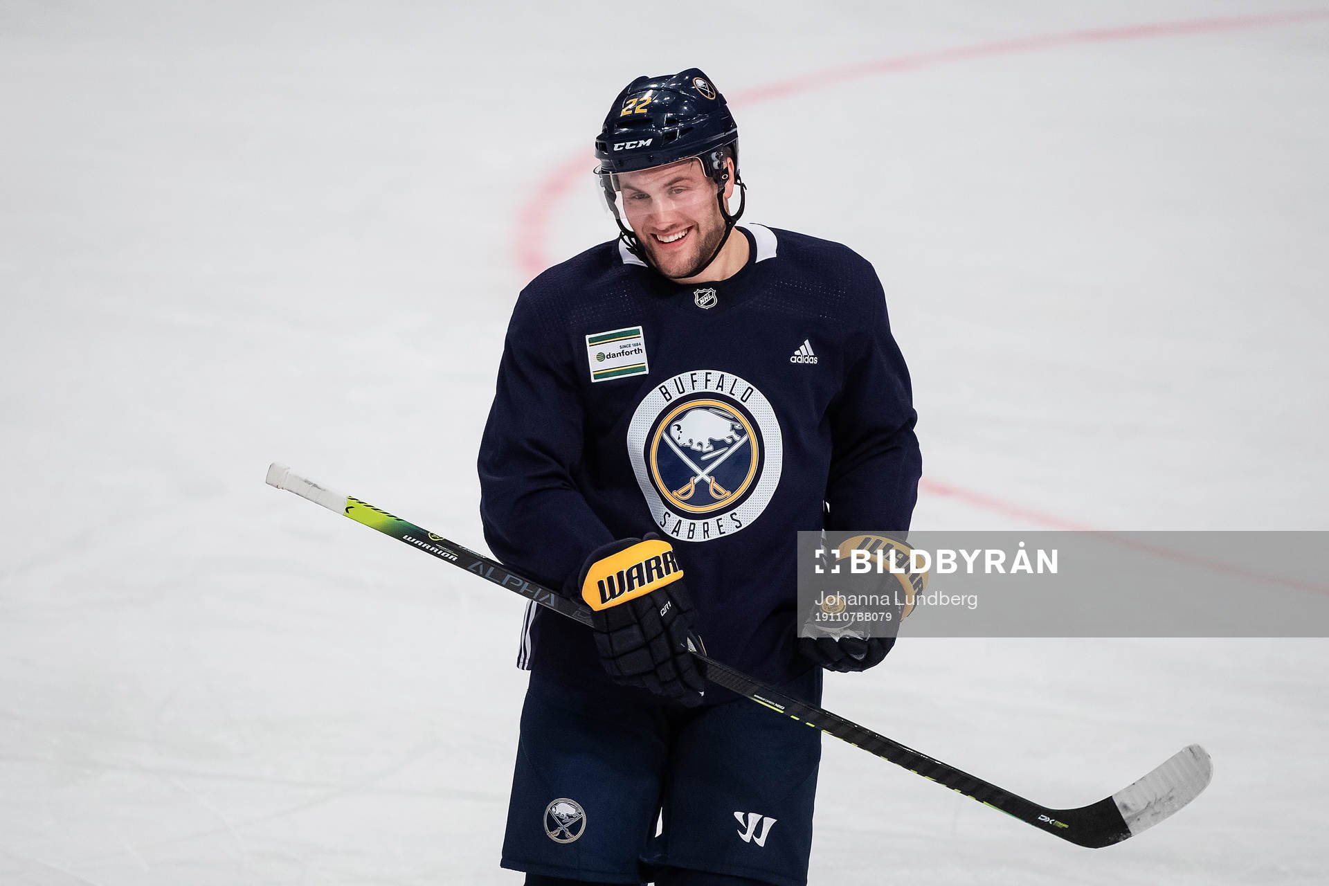Johan Larsson of Buffalo Sabres
