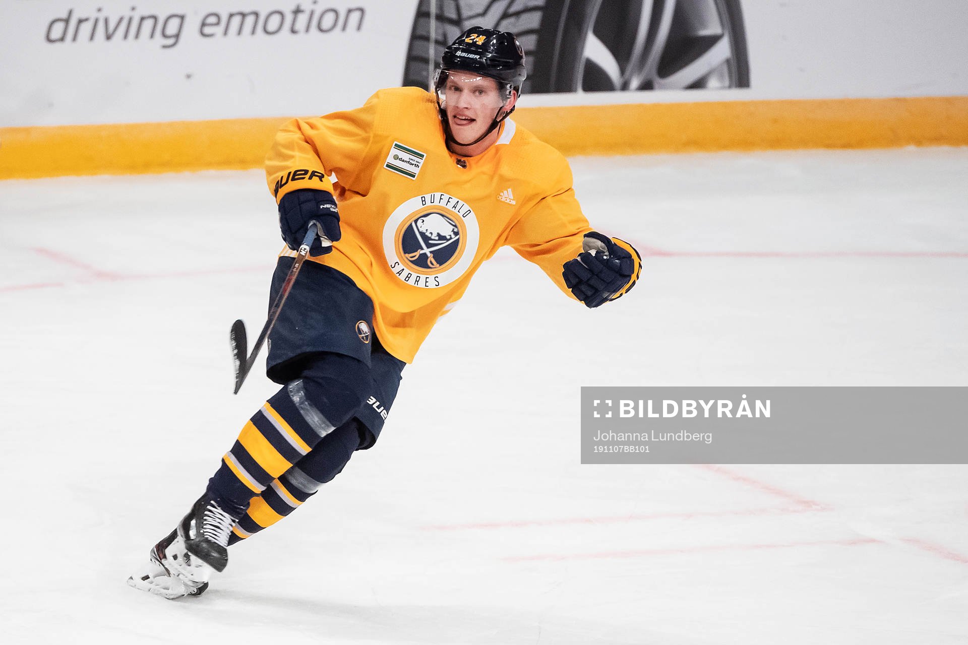 Lawrence Pilut of Buffalo Sabres