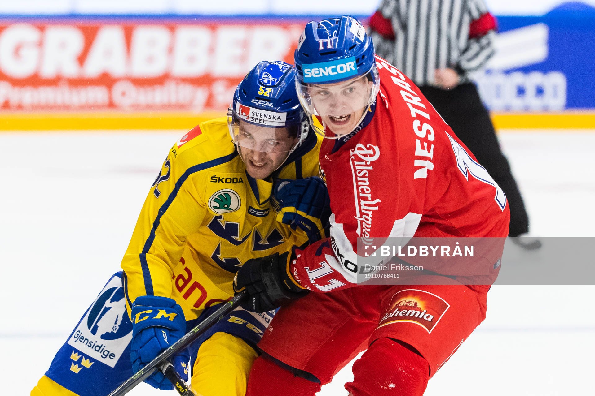 Arvid Lundberg of Sweden and Andrej Nestrasil of Czech