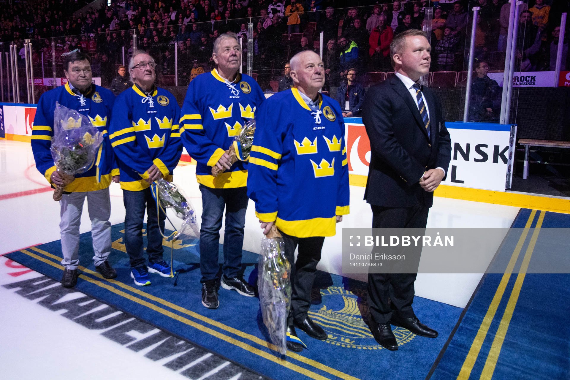 Lars nubben Andersson, Dan Söderström, Lars Hedlund,