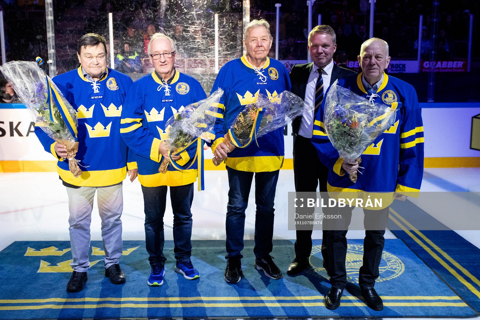 Lars nubben Andersson, Dan Söderström, Lars Hedlund,
