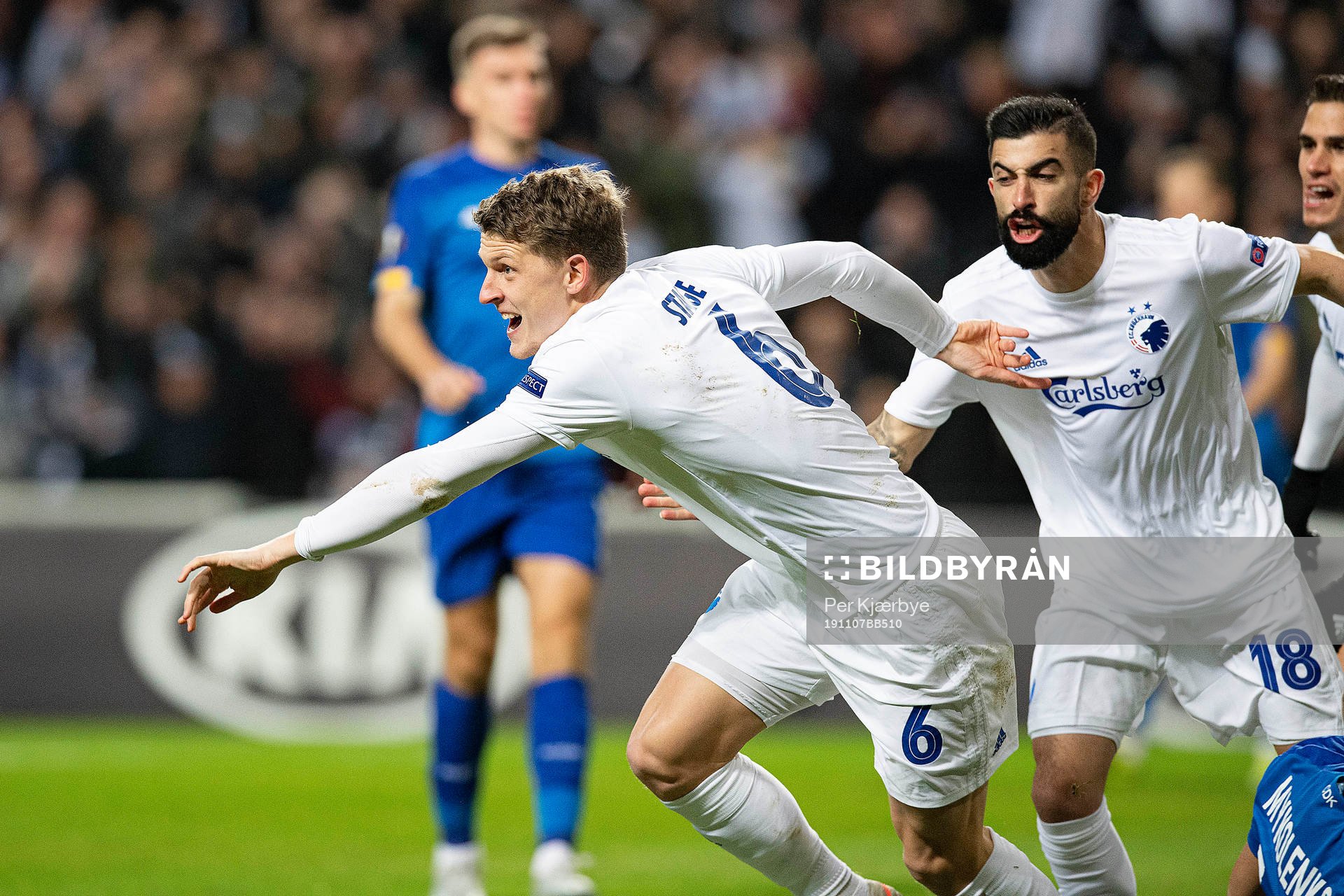 [DK=20191107: Jens Stage, FC København jubler