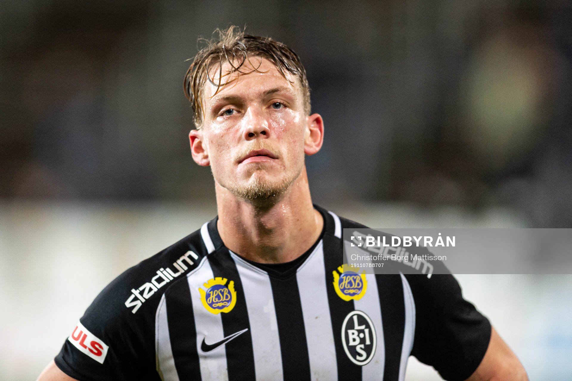 Landskronas Robin Hofsö deppar