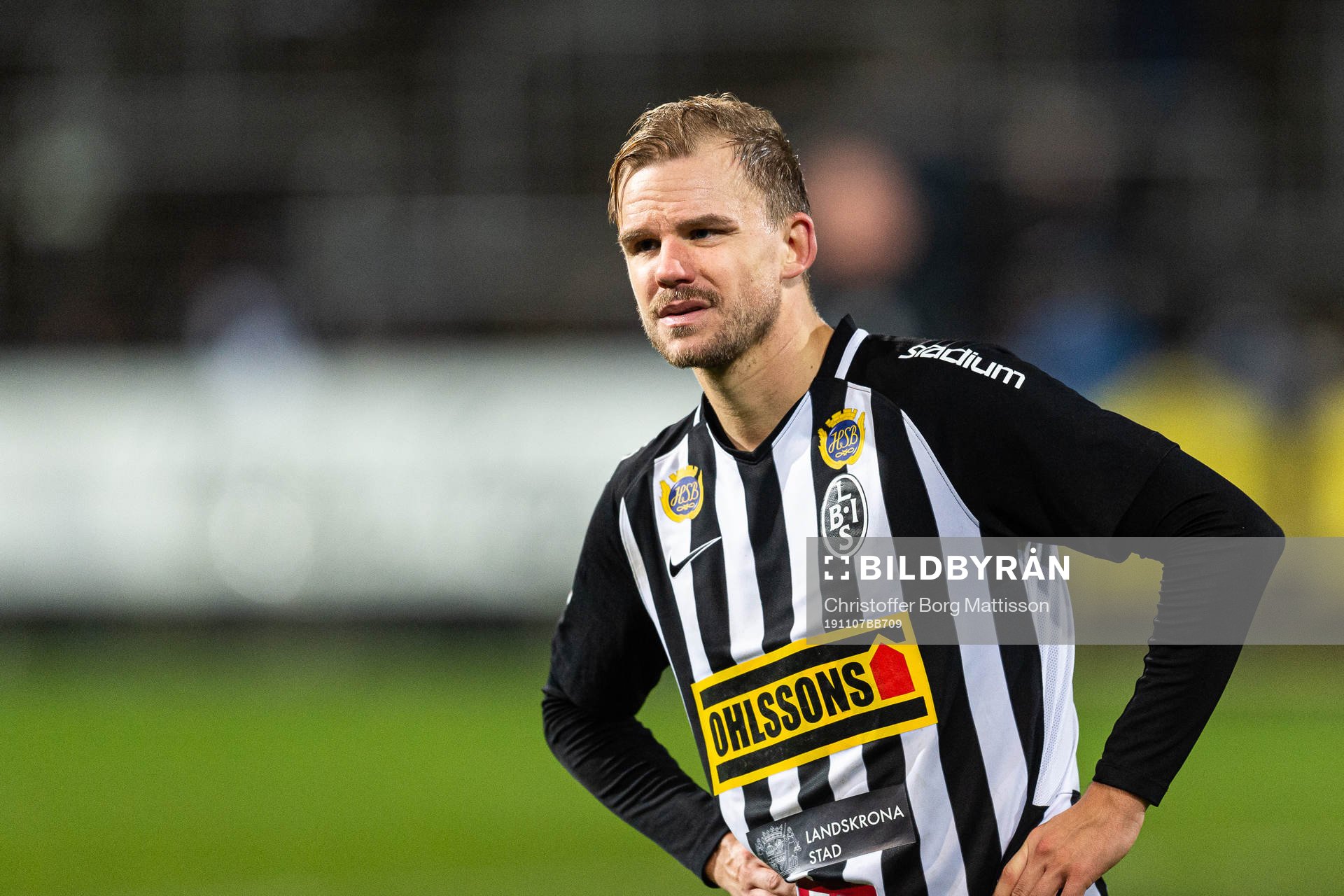 Landskronas Jonathan Asp deppar