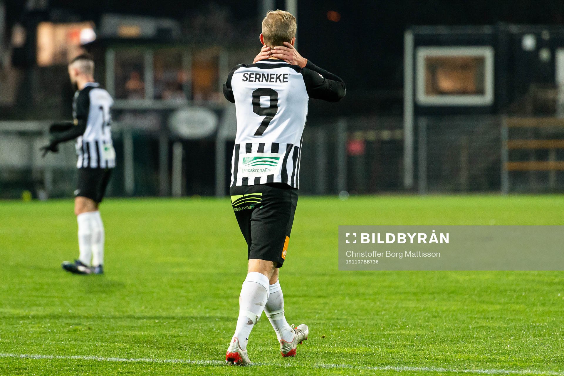 Landskronas Linus Olsson deppar