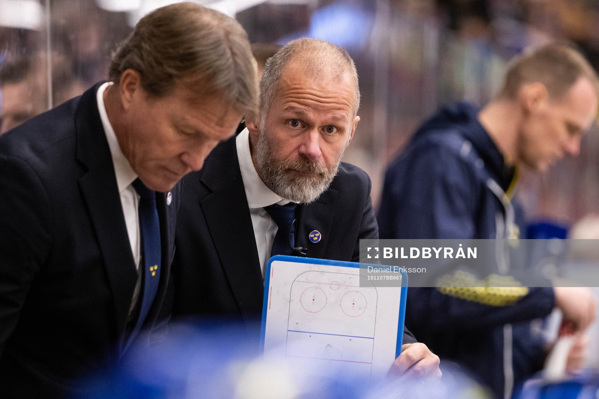 Assistant Coach Markus Åkerblom of Sweden