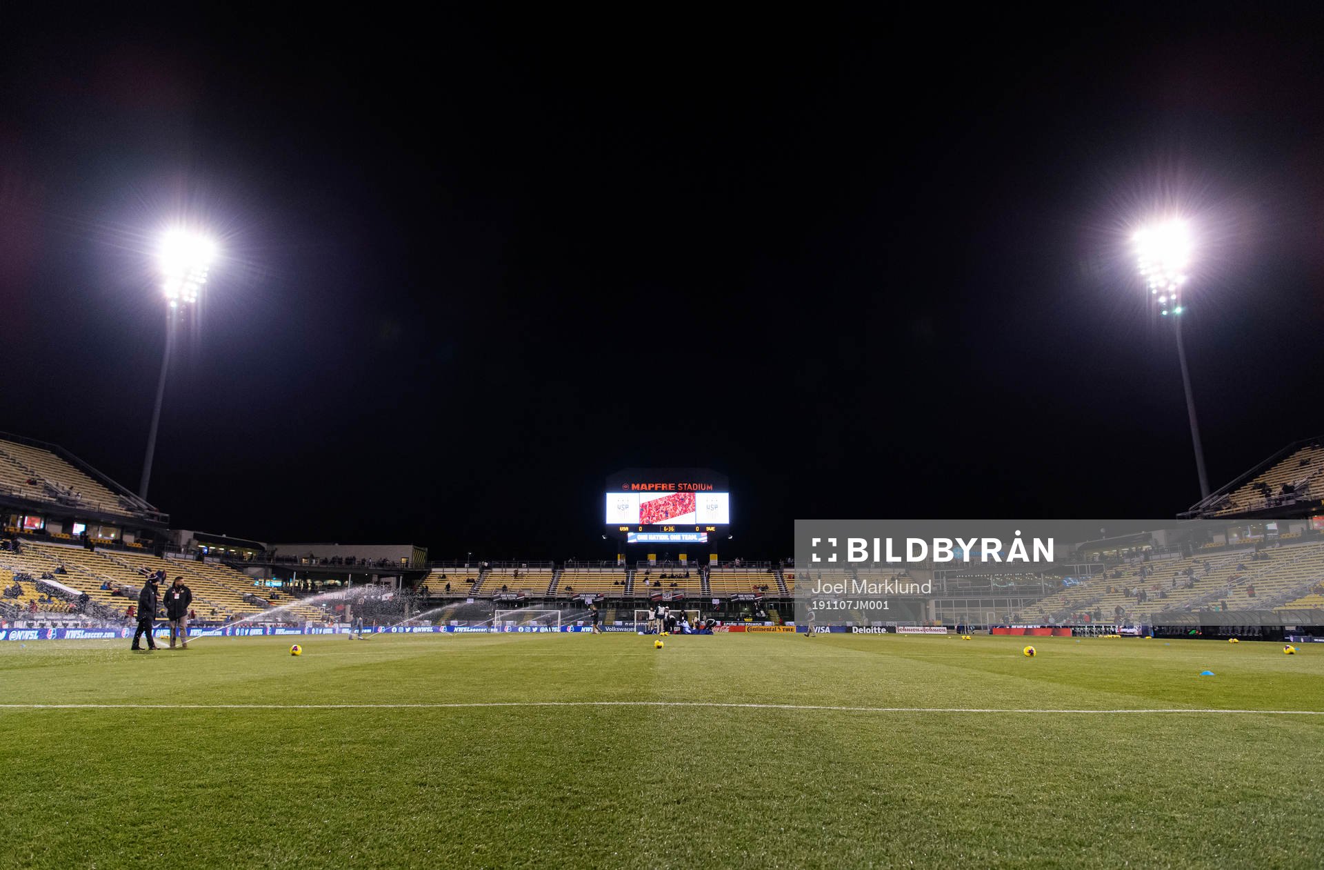 General view of Mapfre Stadium