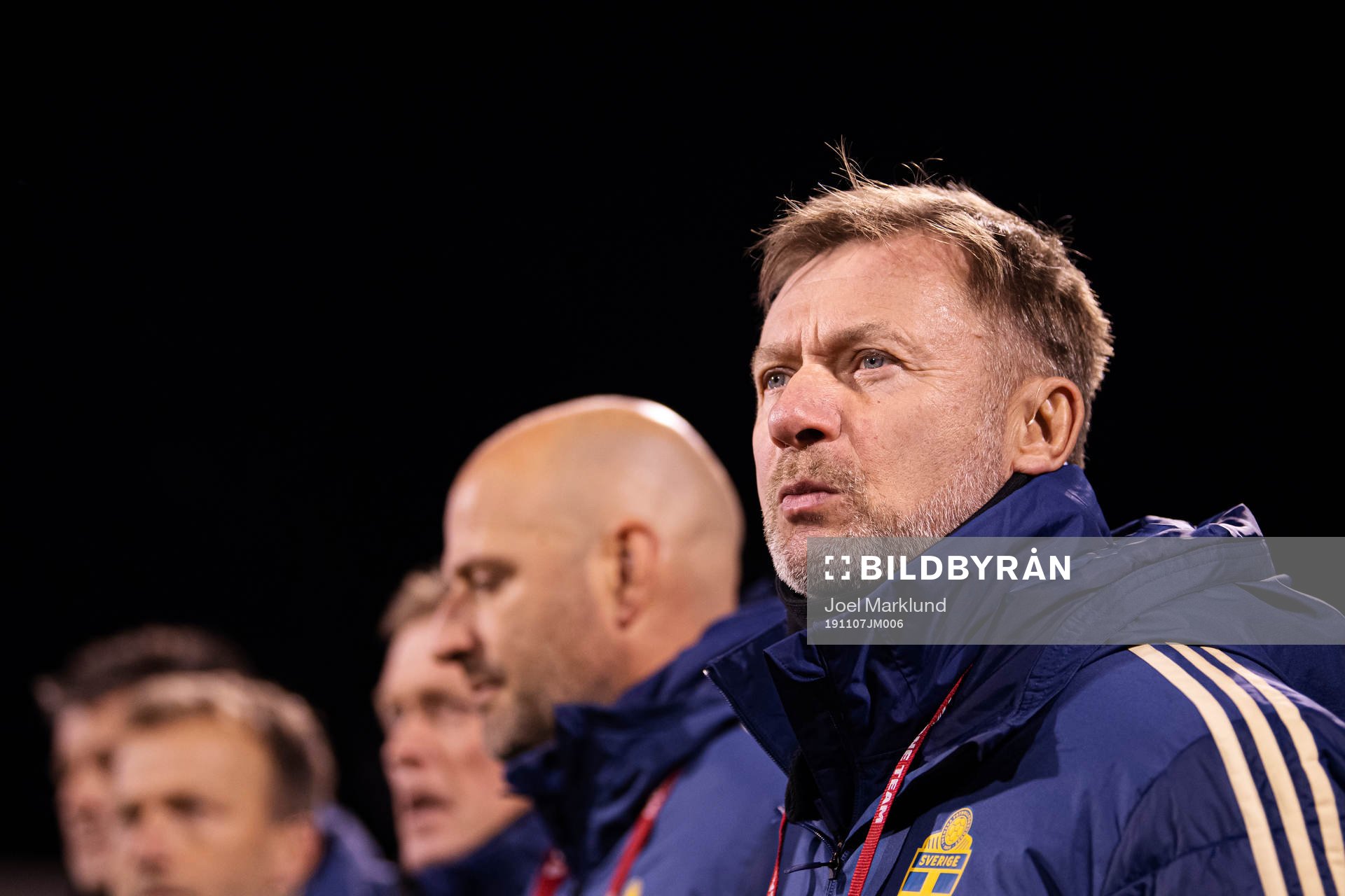 Head coach Peter Gerhardsson of Sweden