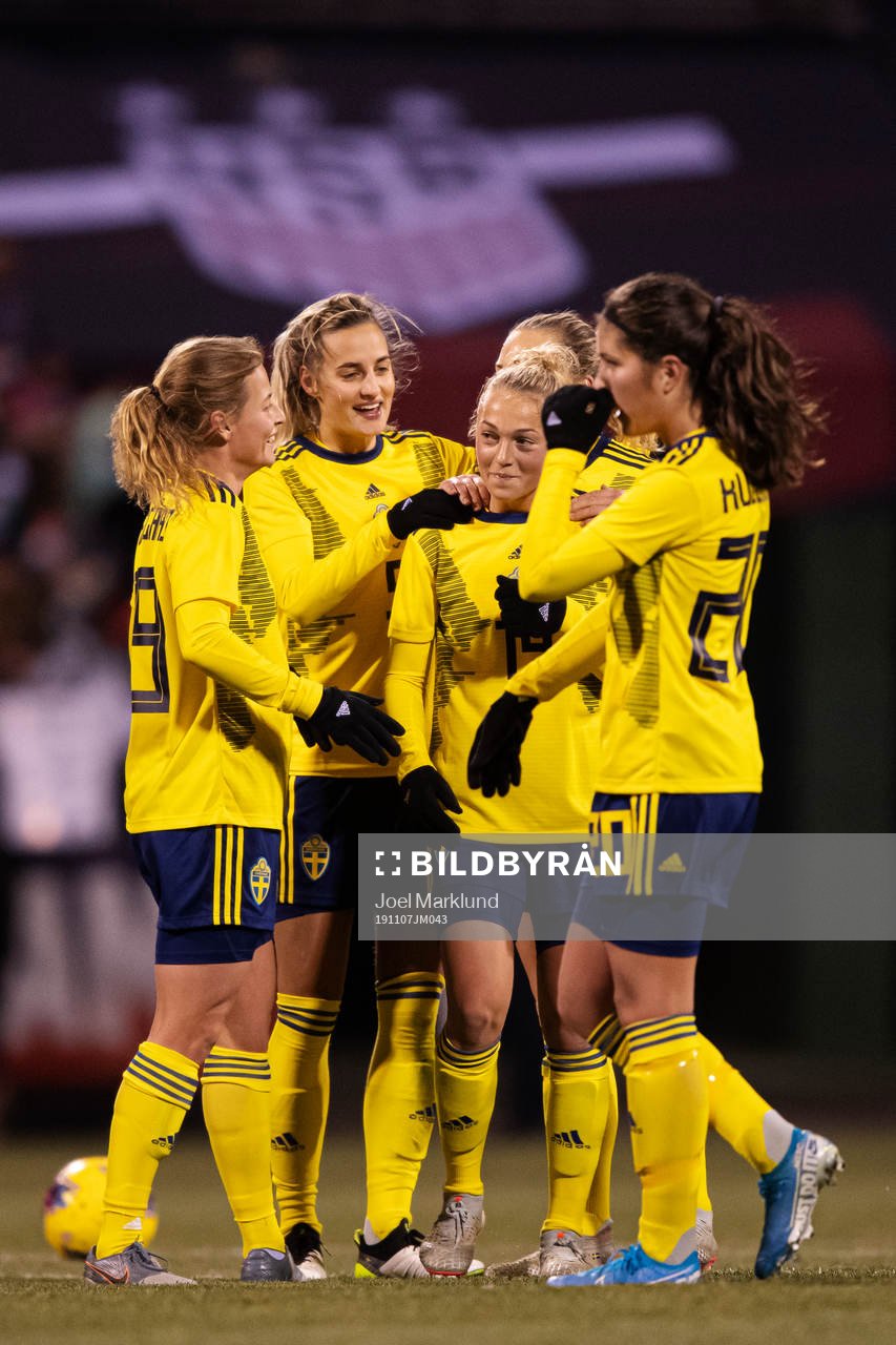 Anna Anvegård, Nathalie Björn, Hanna Bennison and Loreta