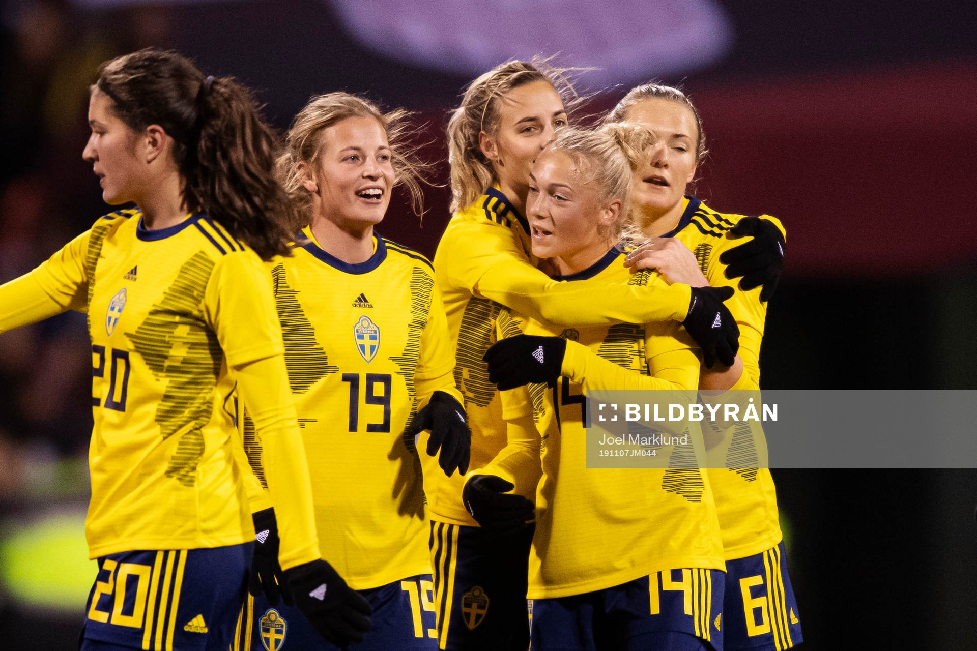 Loreta Kullashi, Anna Anvegård, Nathalie Björn, Hanna