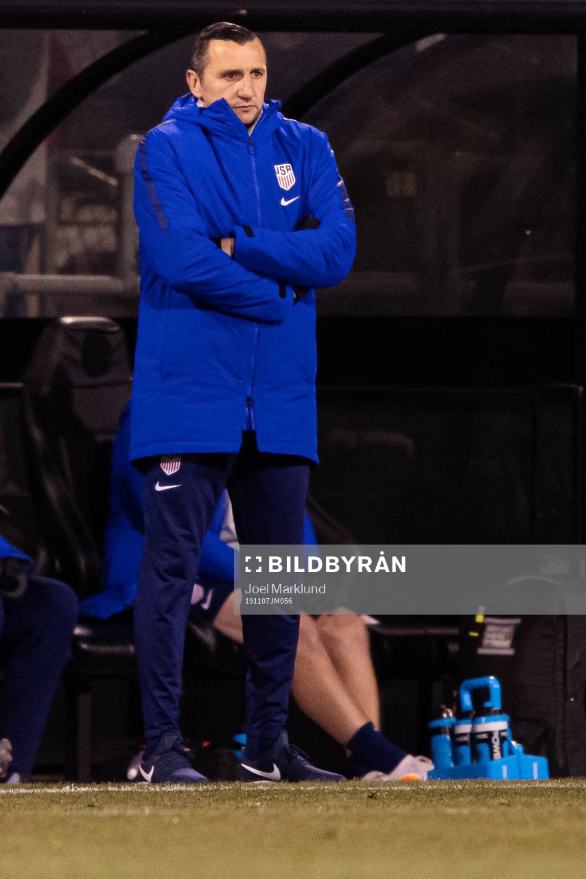 Head coach Vlatko Andonovski of USA