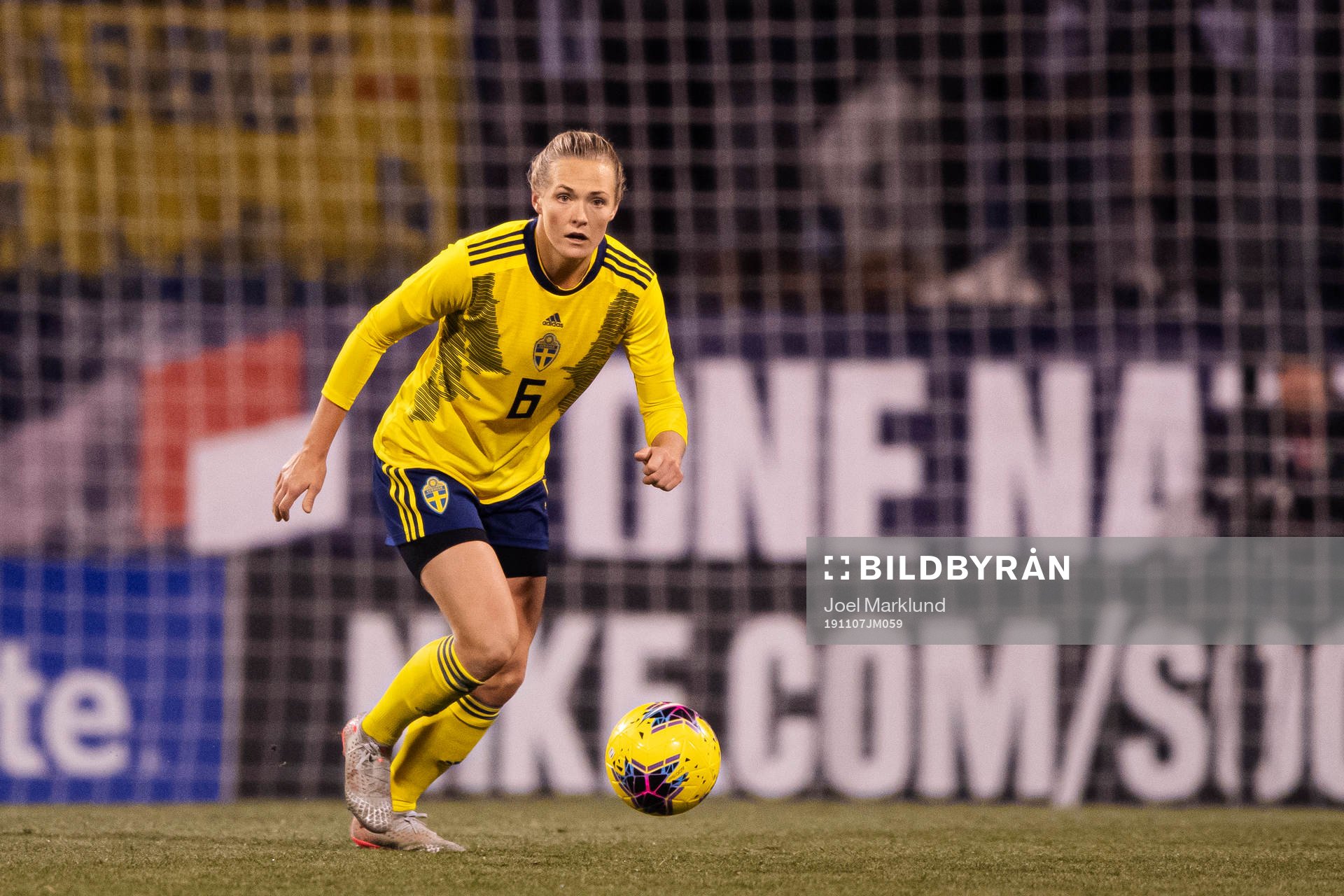 Magdalena Eriksson of Sweden