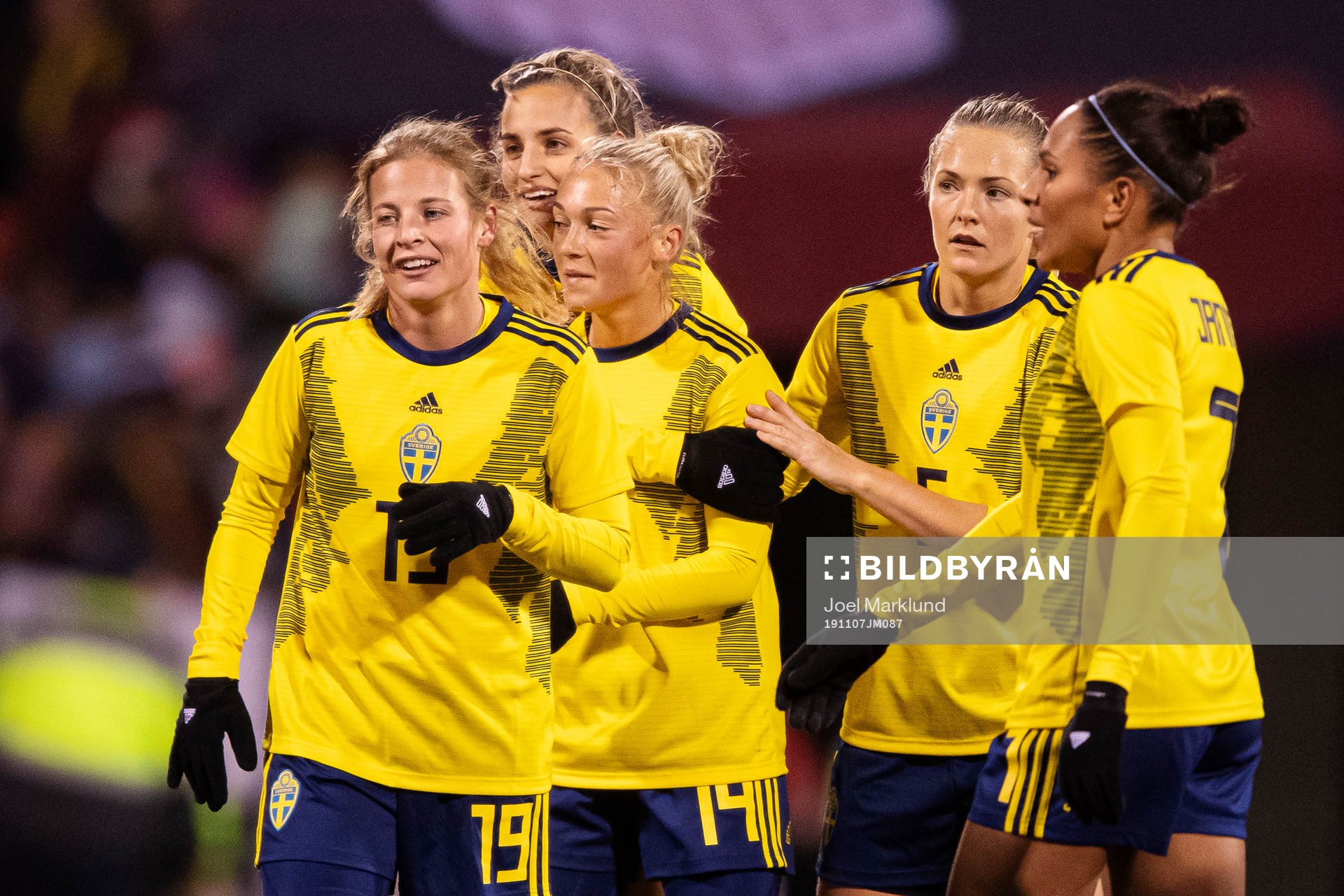 Anna Anvegård, Nathalie Björn, Hanna Bennison, Magdalena