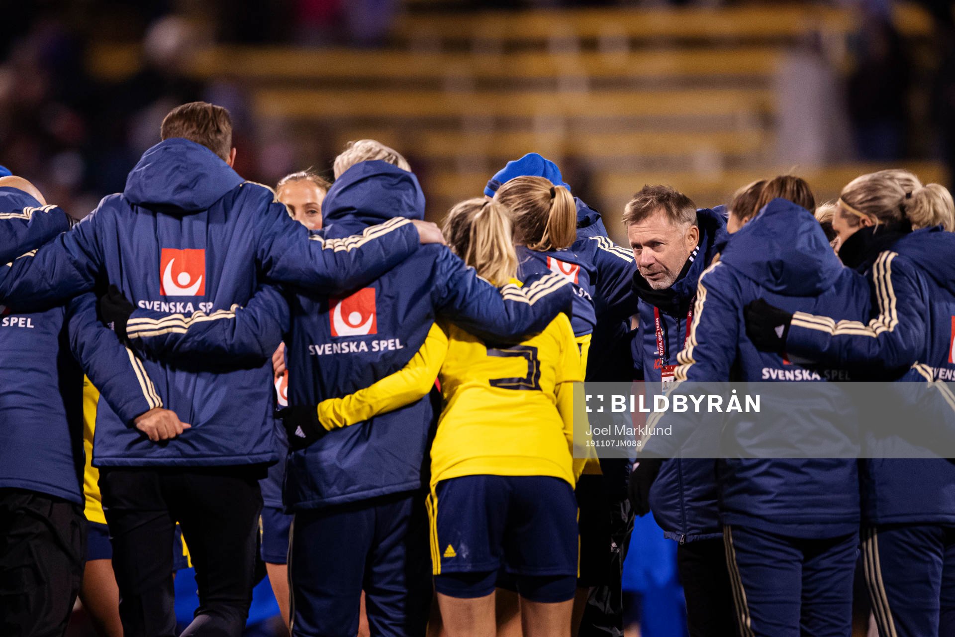 Head coach Peter Gerhardsson of Sweden