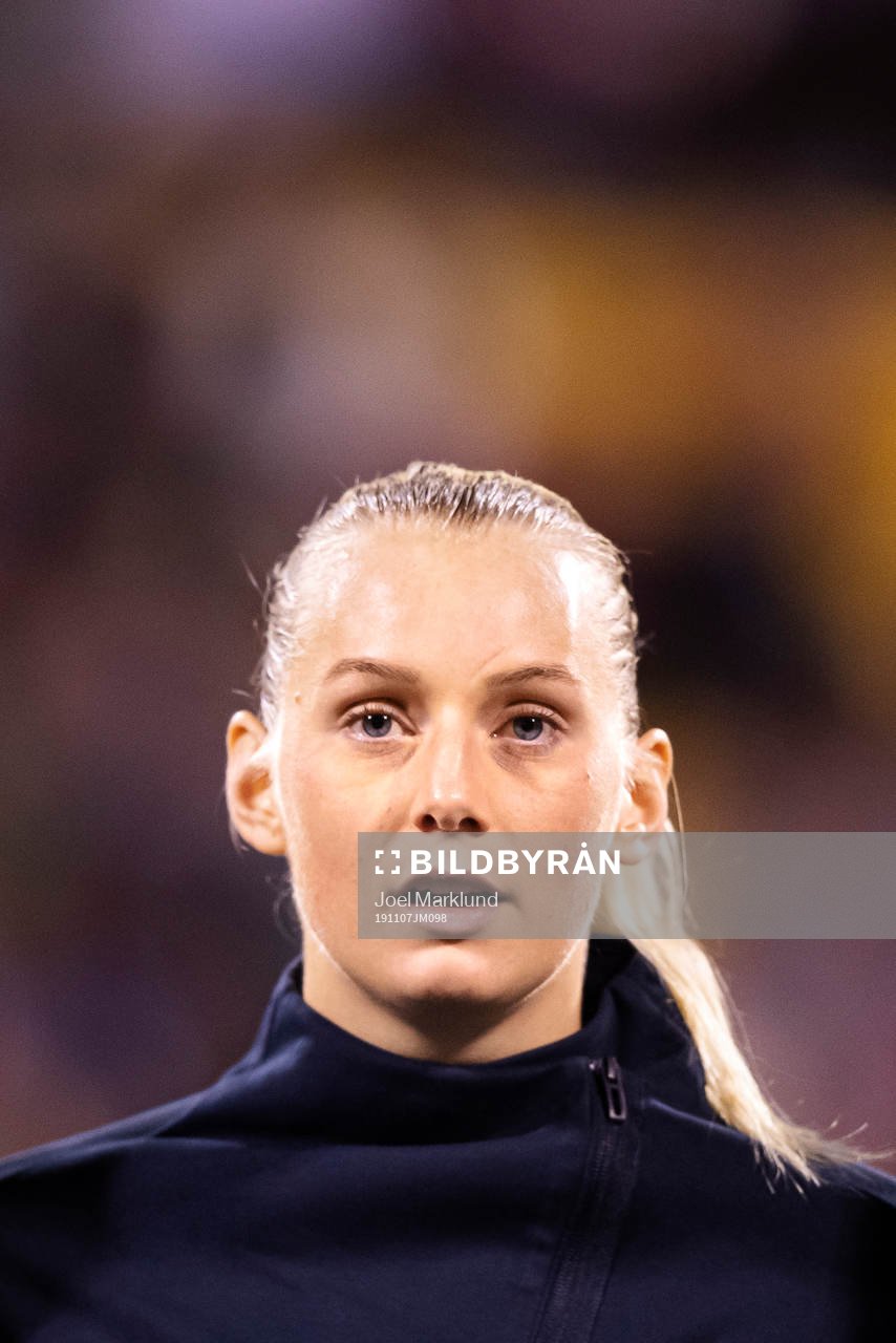Stina Blackstenius of Sweden
