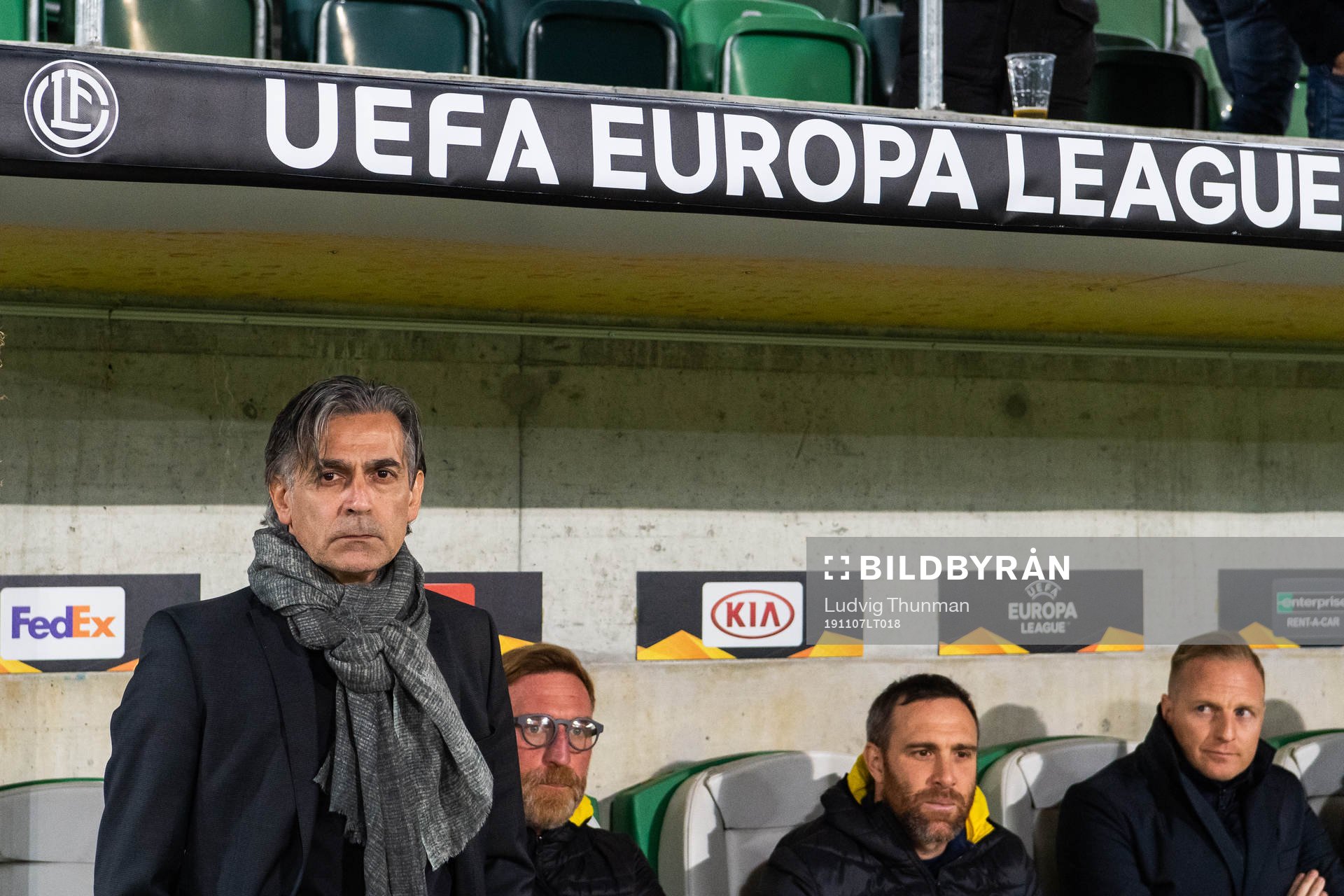 Head coach Maurizio Jacobacci of Lugano