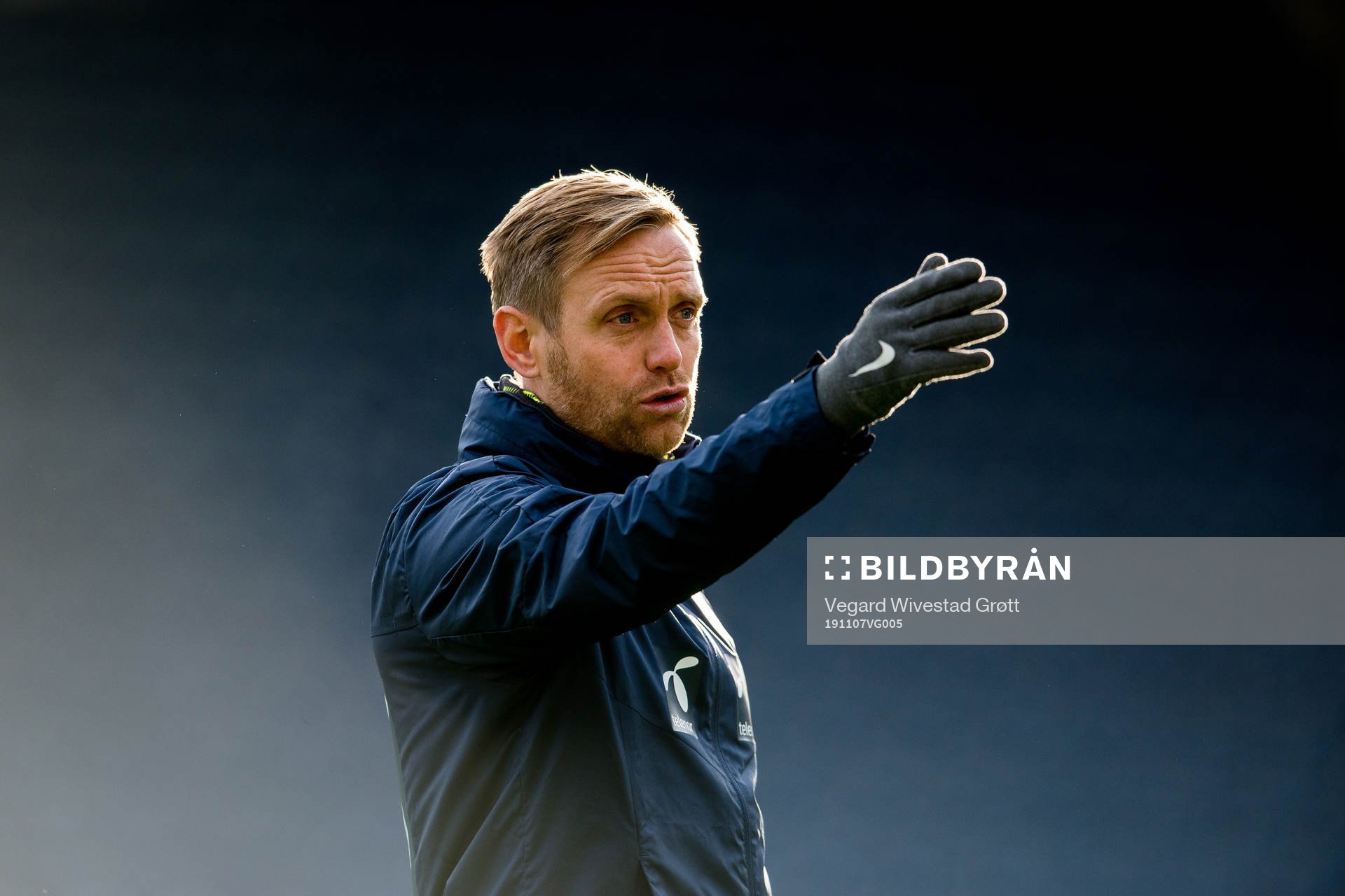 Martin Sjögren, head coach of Norway