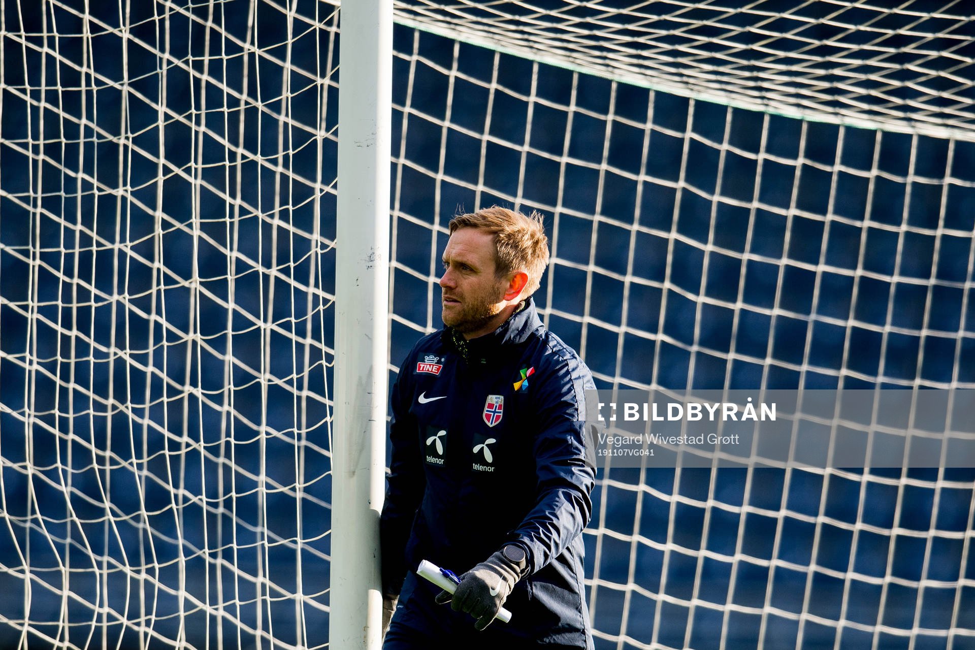 Martin Sjögren, head coach of Norway