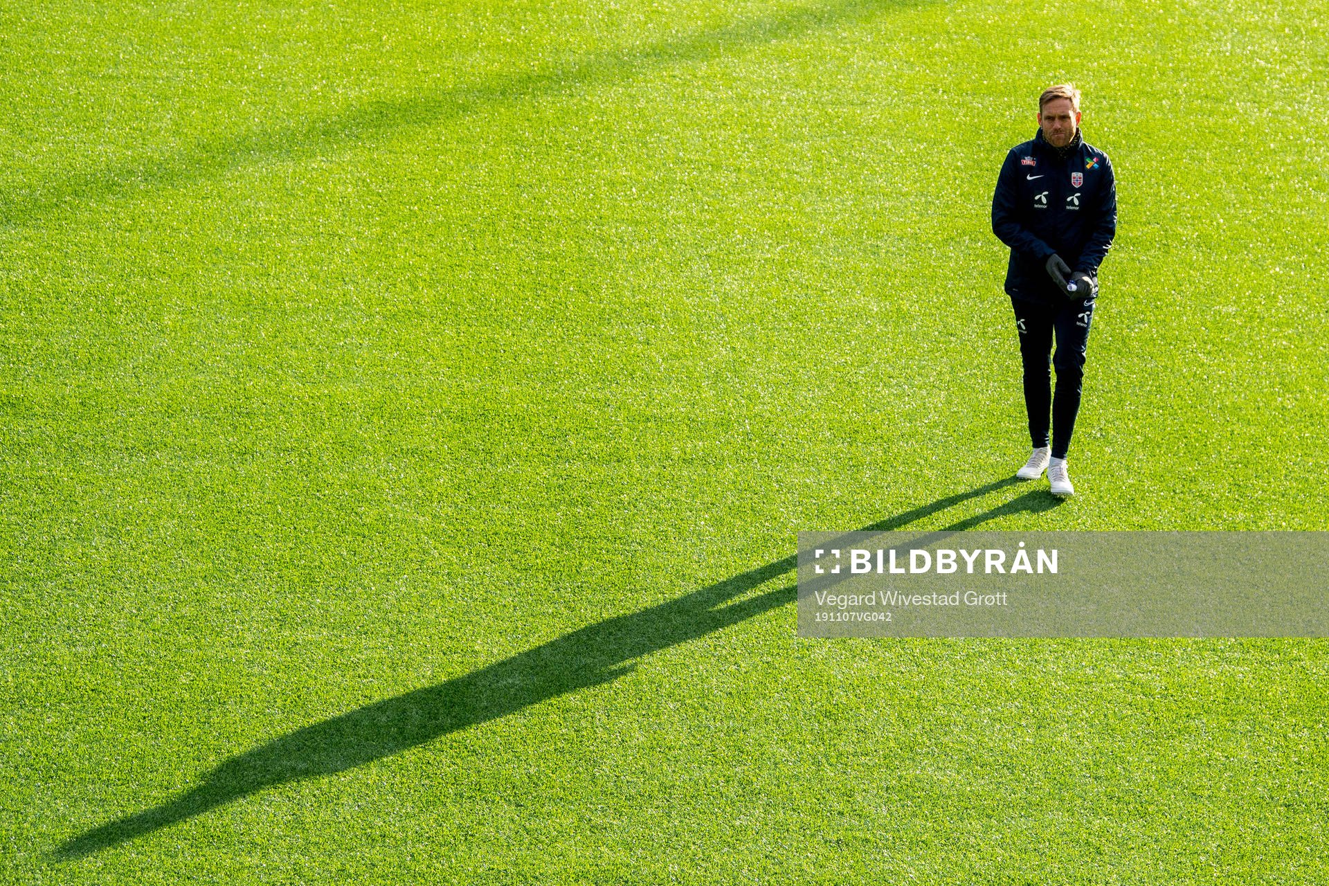 Martin Sjögren, head coach of Norway