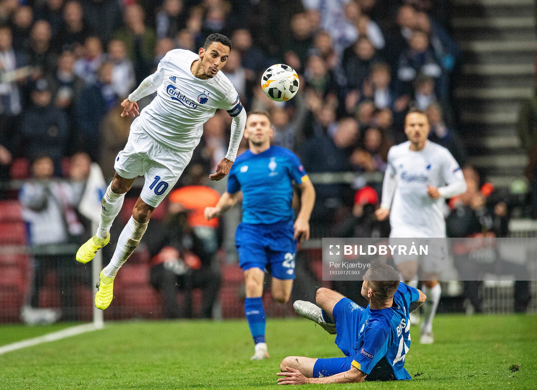 [DK=20191107: Carlos Zeca, FC København Artem Besedin,