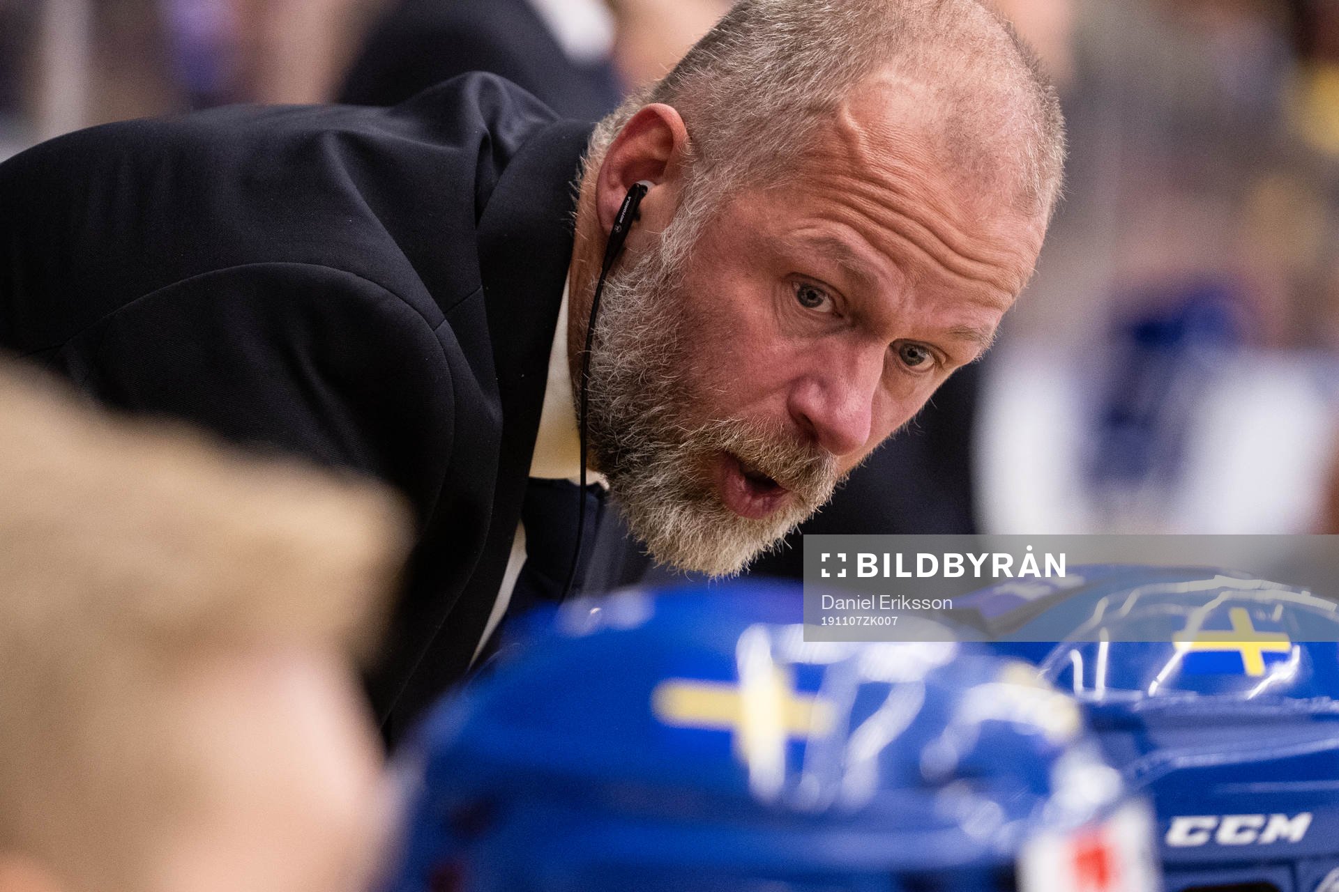 Assistant Coach Markus Åkerblom of Sweden