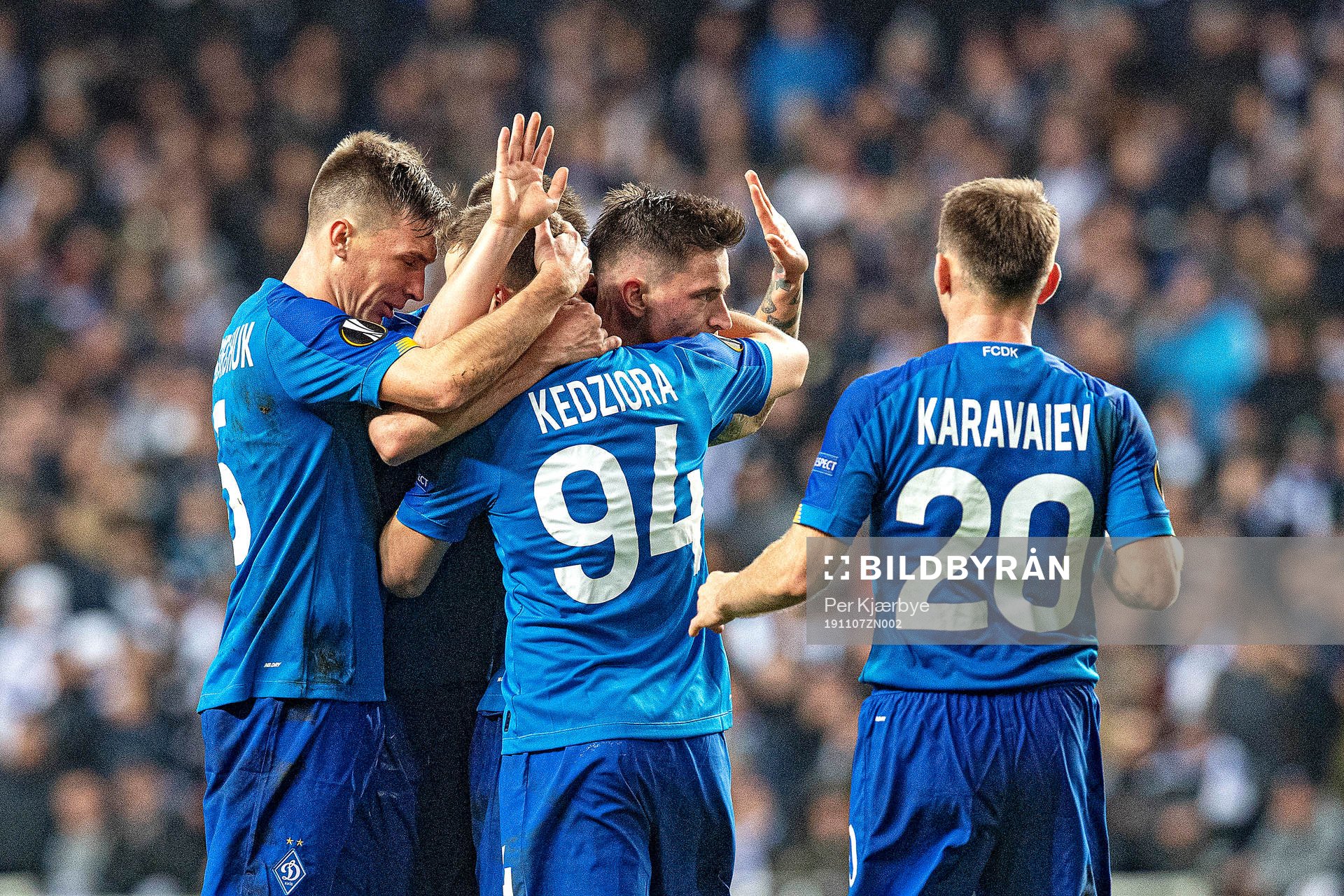 [DK=20191107: Målscorer til 1-1 for Dynamo Kiev, Benjamin