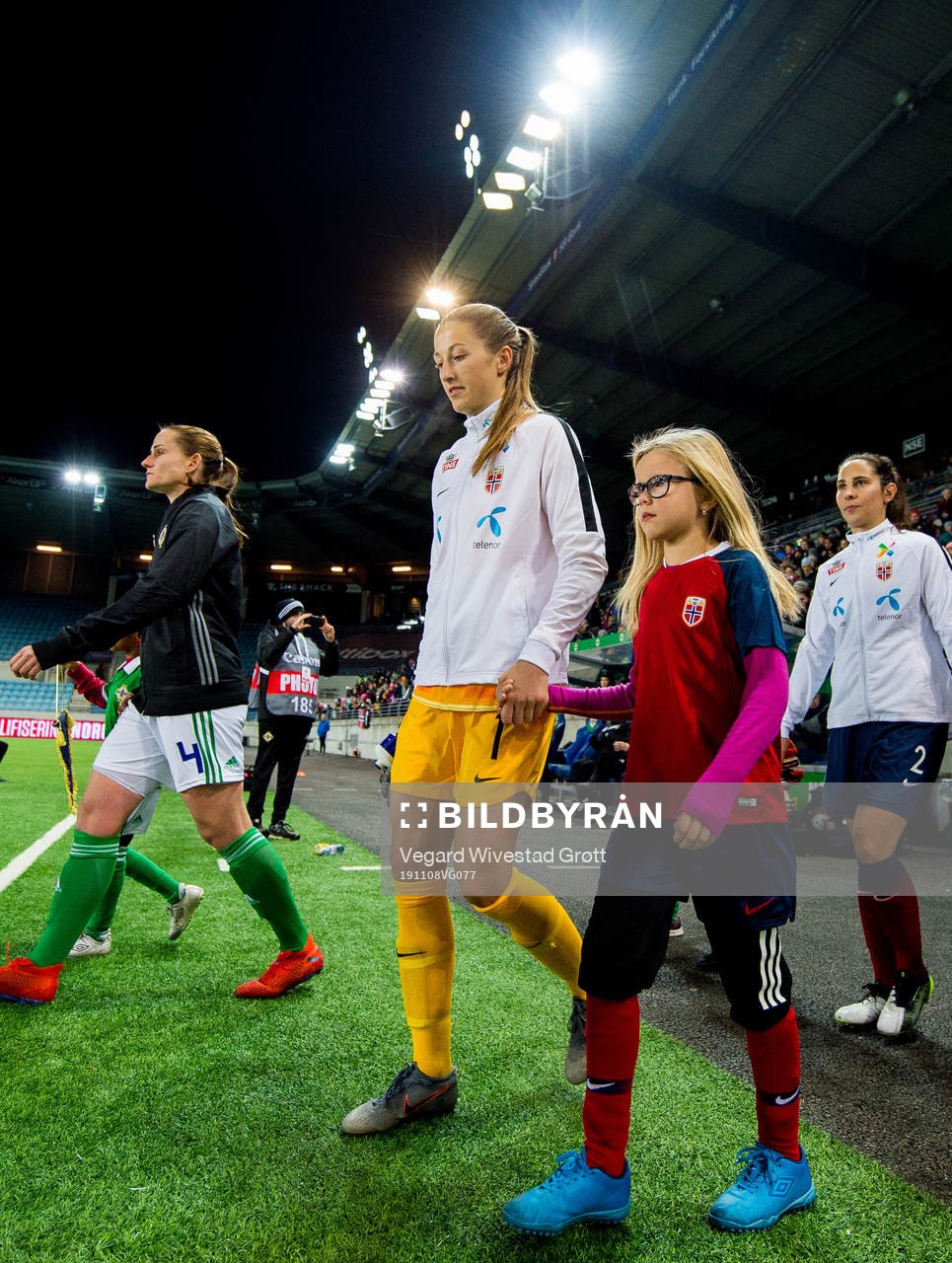 Goalkeeper Cecilie Fiskerstrand of Norway