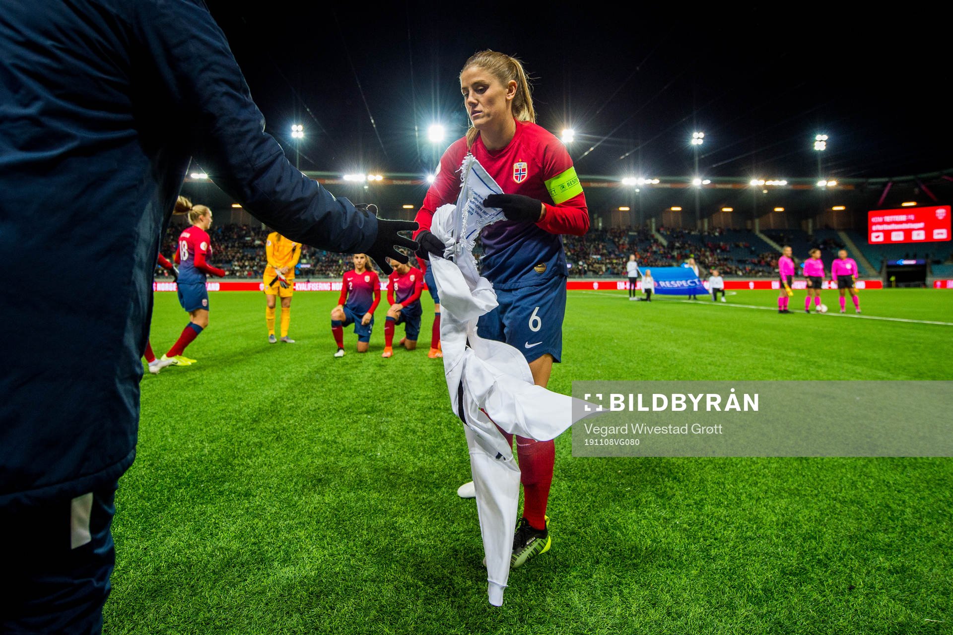 Maren Mjelde of Norway