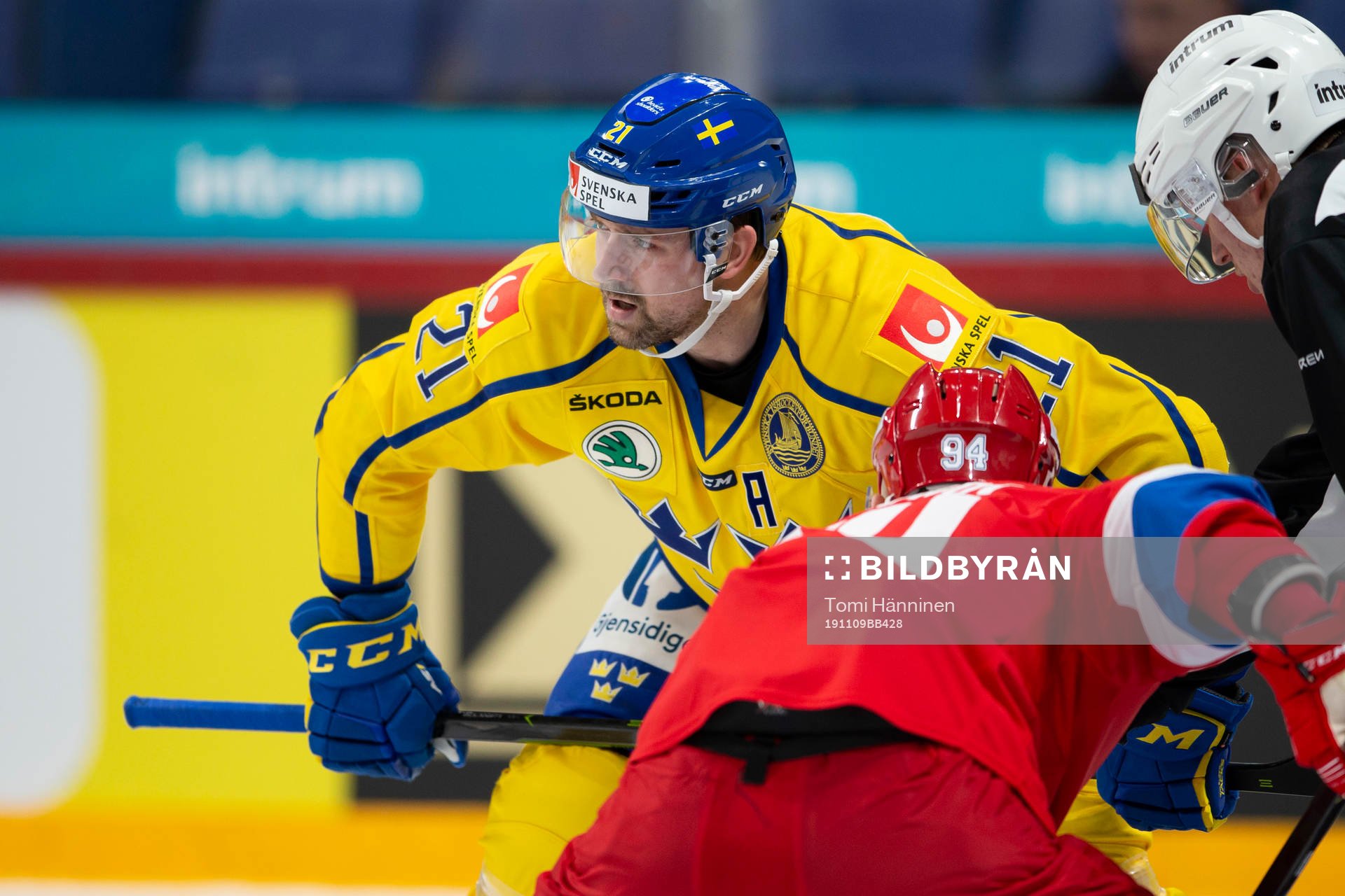 Patrik Berglund #21, SWE, Kirill Semyonov #94, RUS