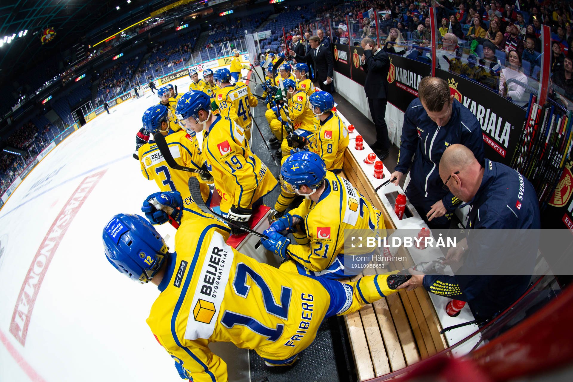 Max Friberg #12, SWE, Patrik Berglund #21, SWE