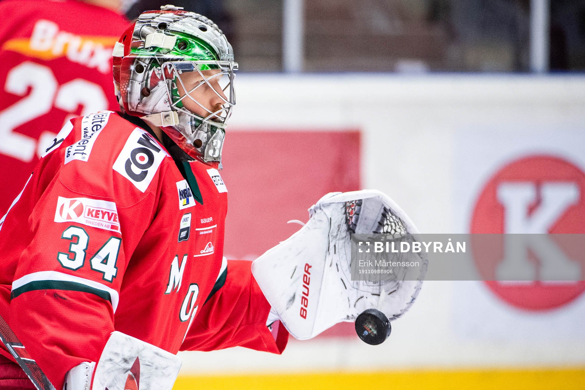 Modos målvakt Erik Hanses