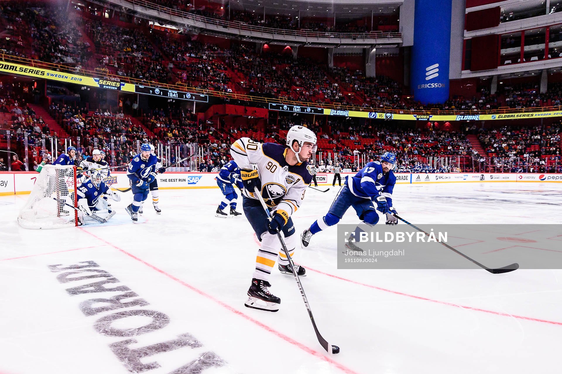 Marcus Johansson of Buffalo Sabres