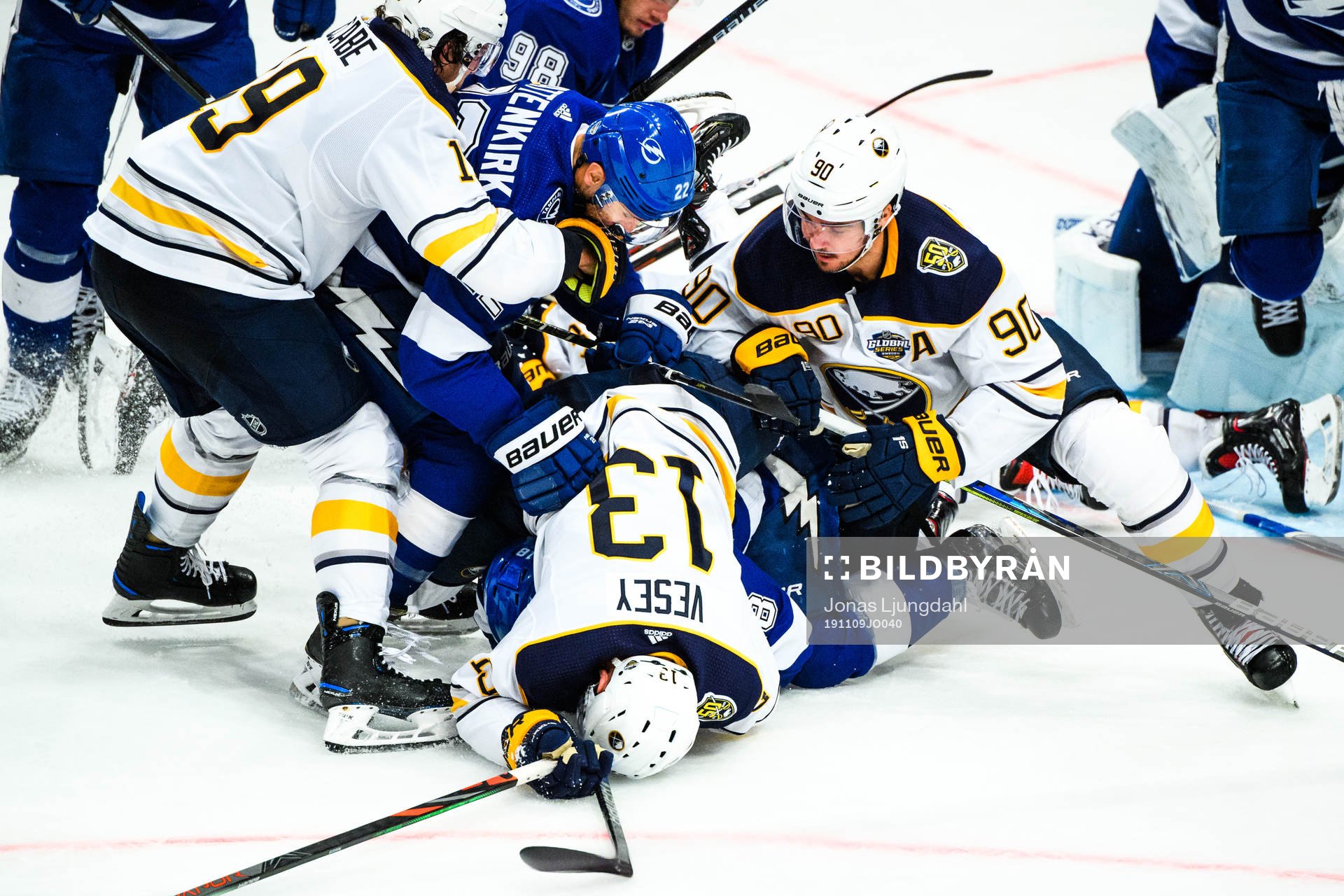 Marcus Johansson of Buffalo Sabres