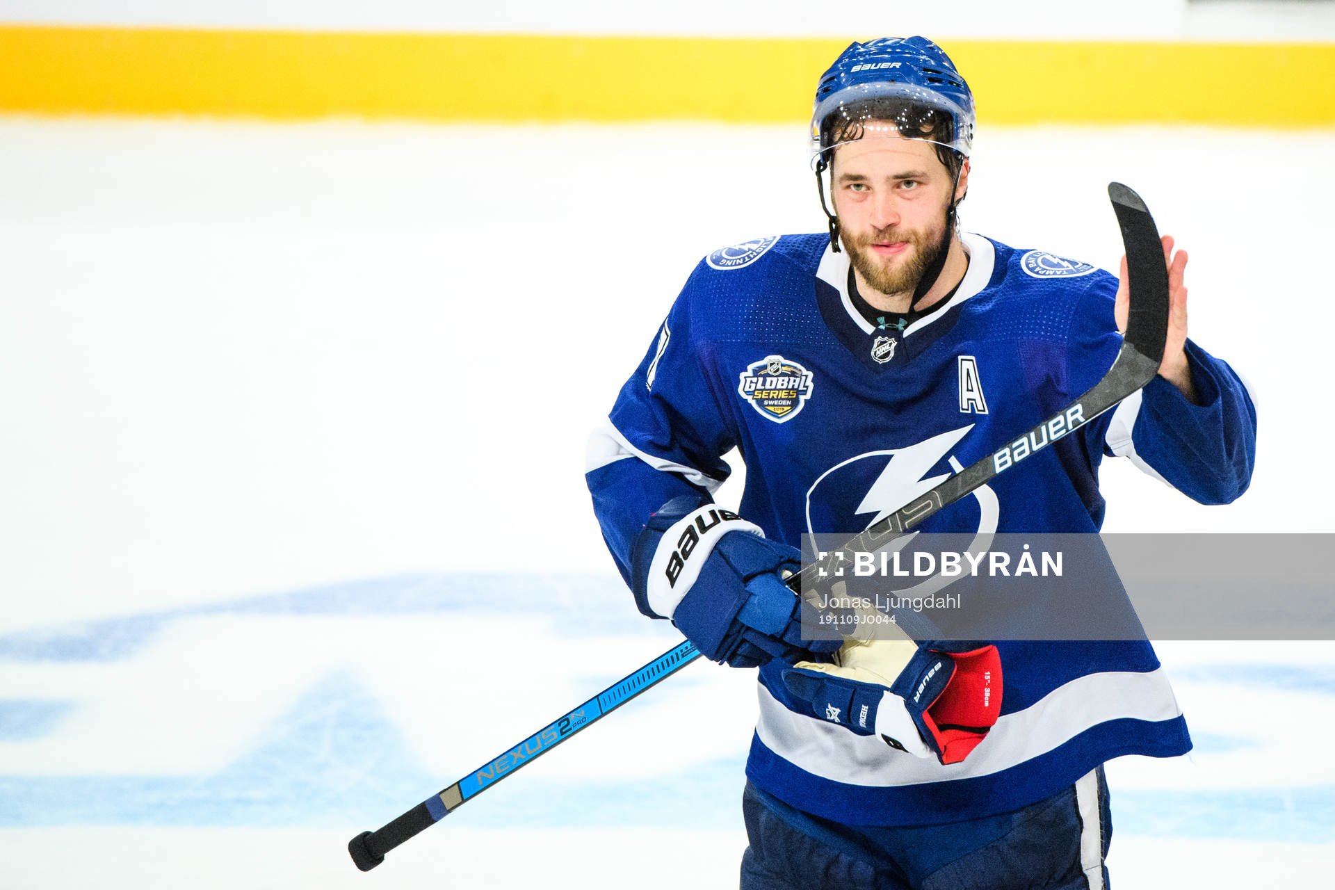 Victor Hedman of Tampa Bay Lightning celebrates