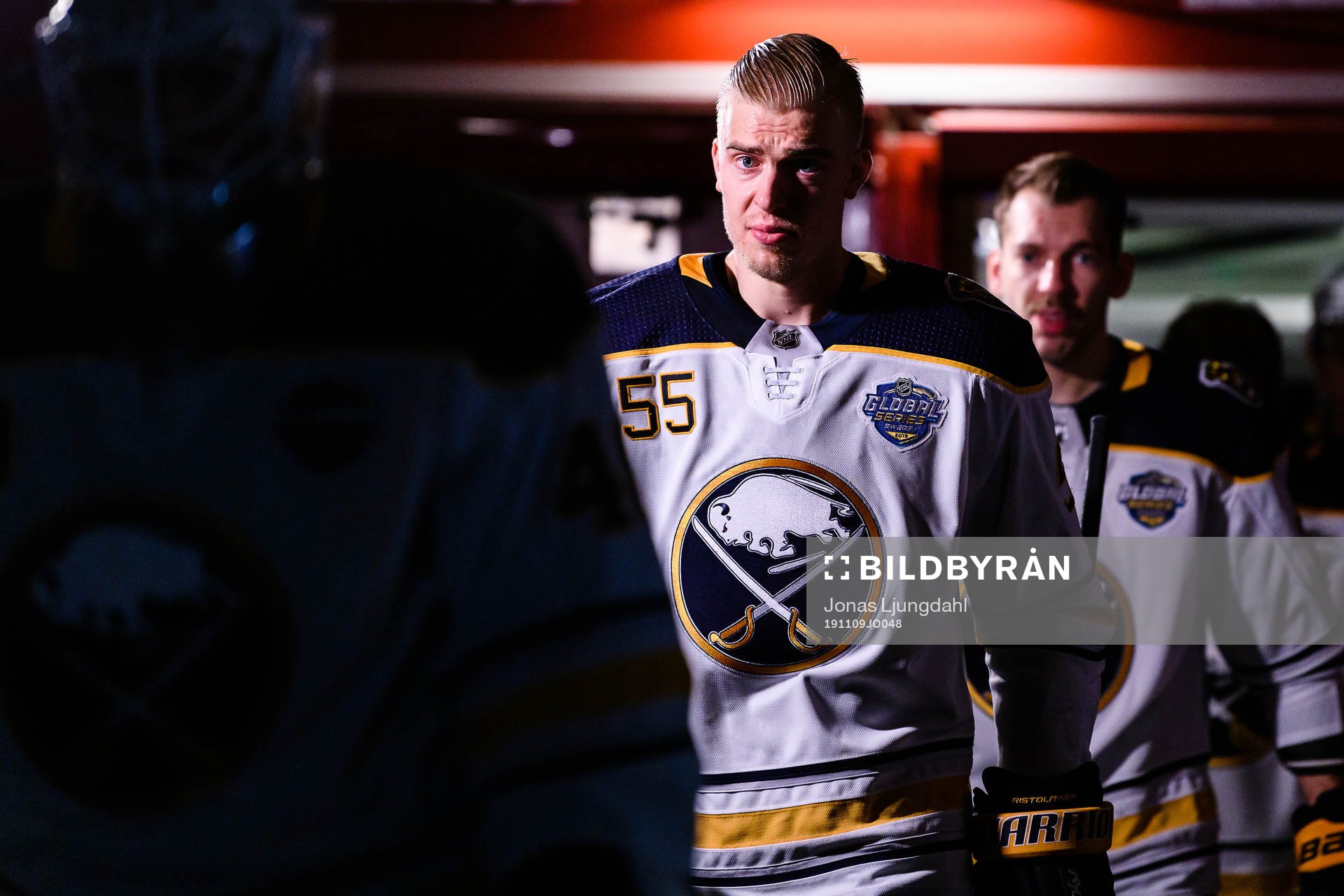 Rasmus Ristolainen of Buffalo Sabres prior to the NHL