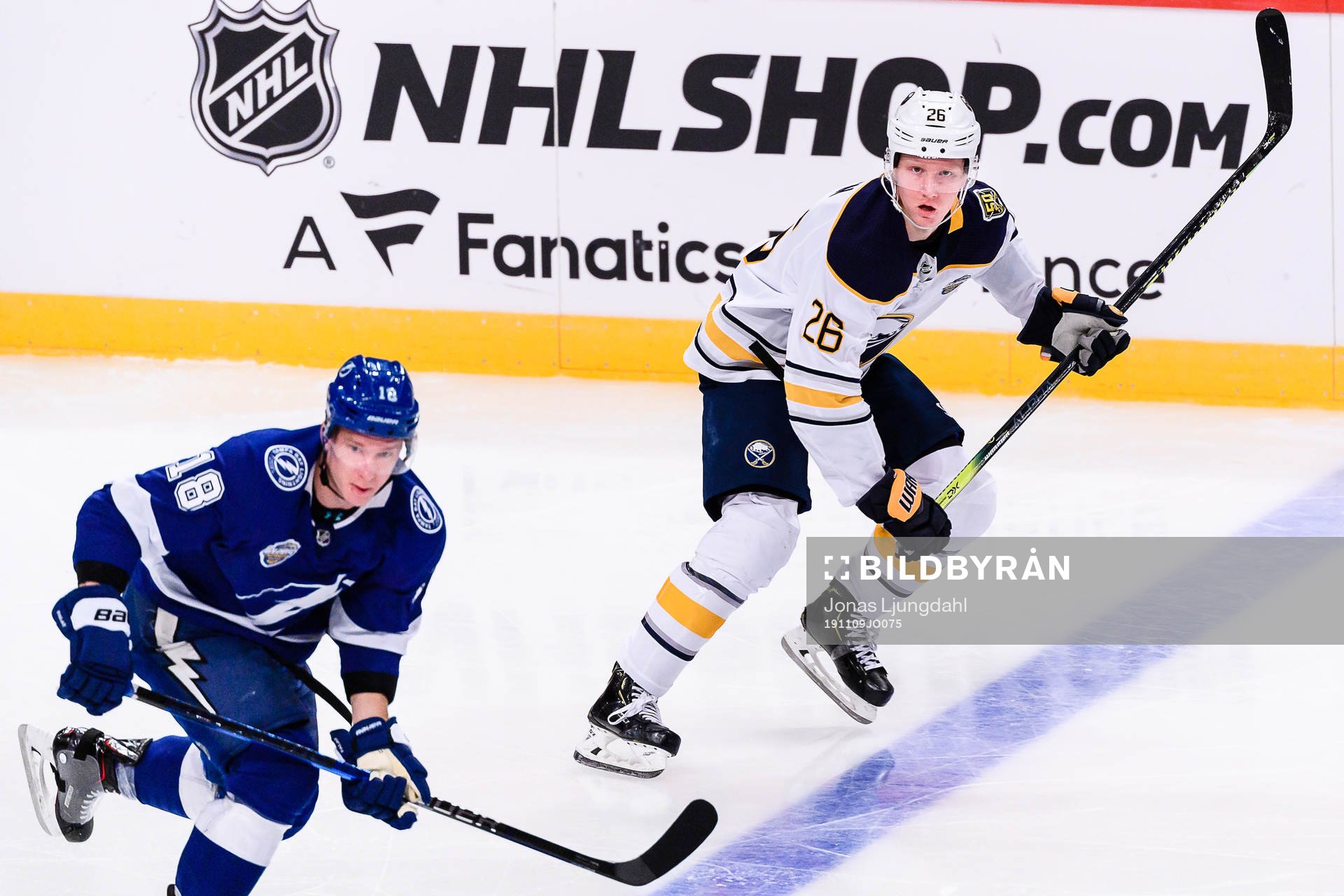 Rasmus Dahlin of Buffalo Sabres