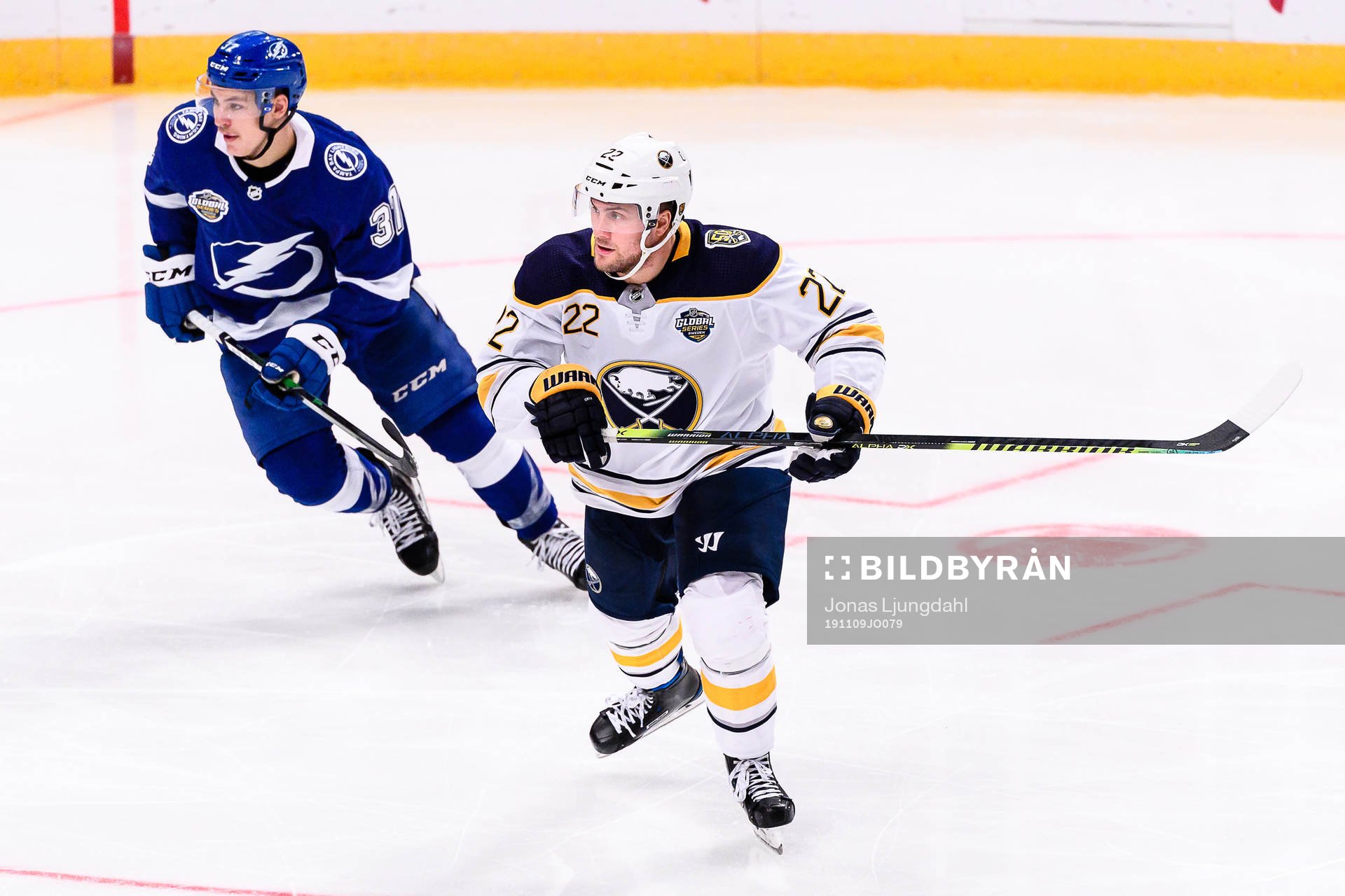 Johan Larsson of Buffalo Sabres