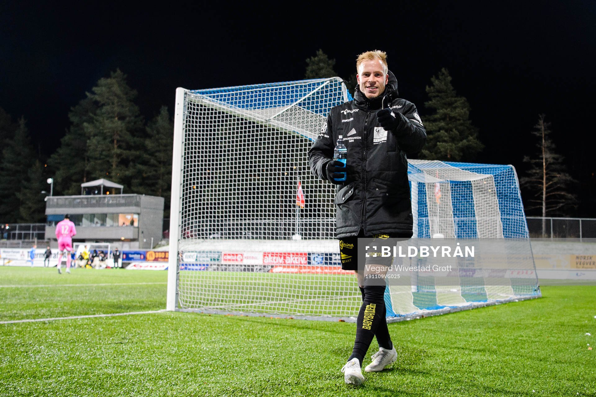 Martin Ramsland of Start during the OBOS-ligaen football match between Notodden and Start on November 9, 2019 in Notodden.