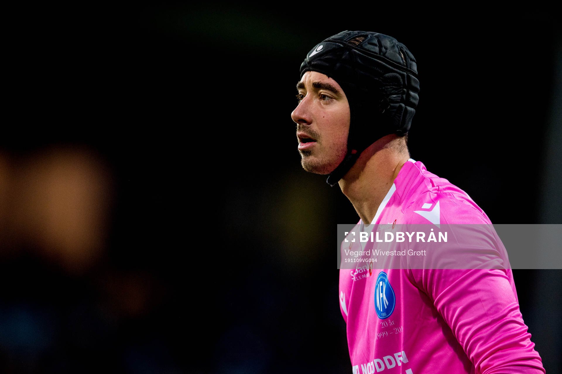 Goalkeeper Espen Vasby of Notodden