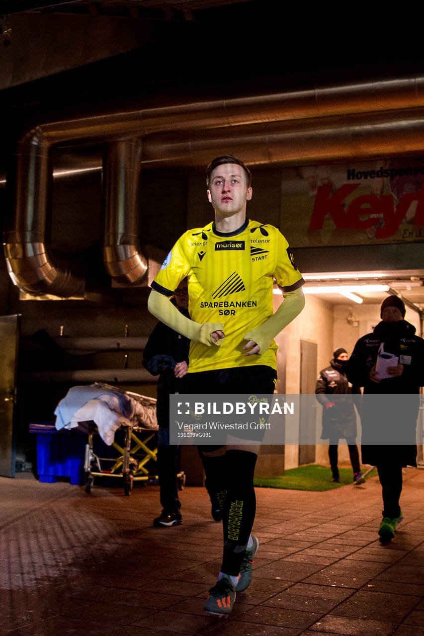 Adnan Hadzic of Start at half-time