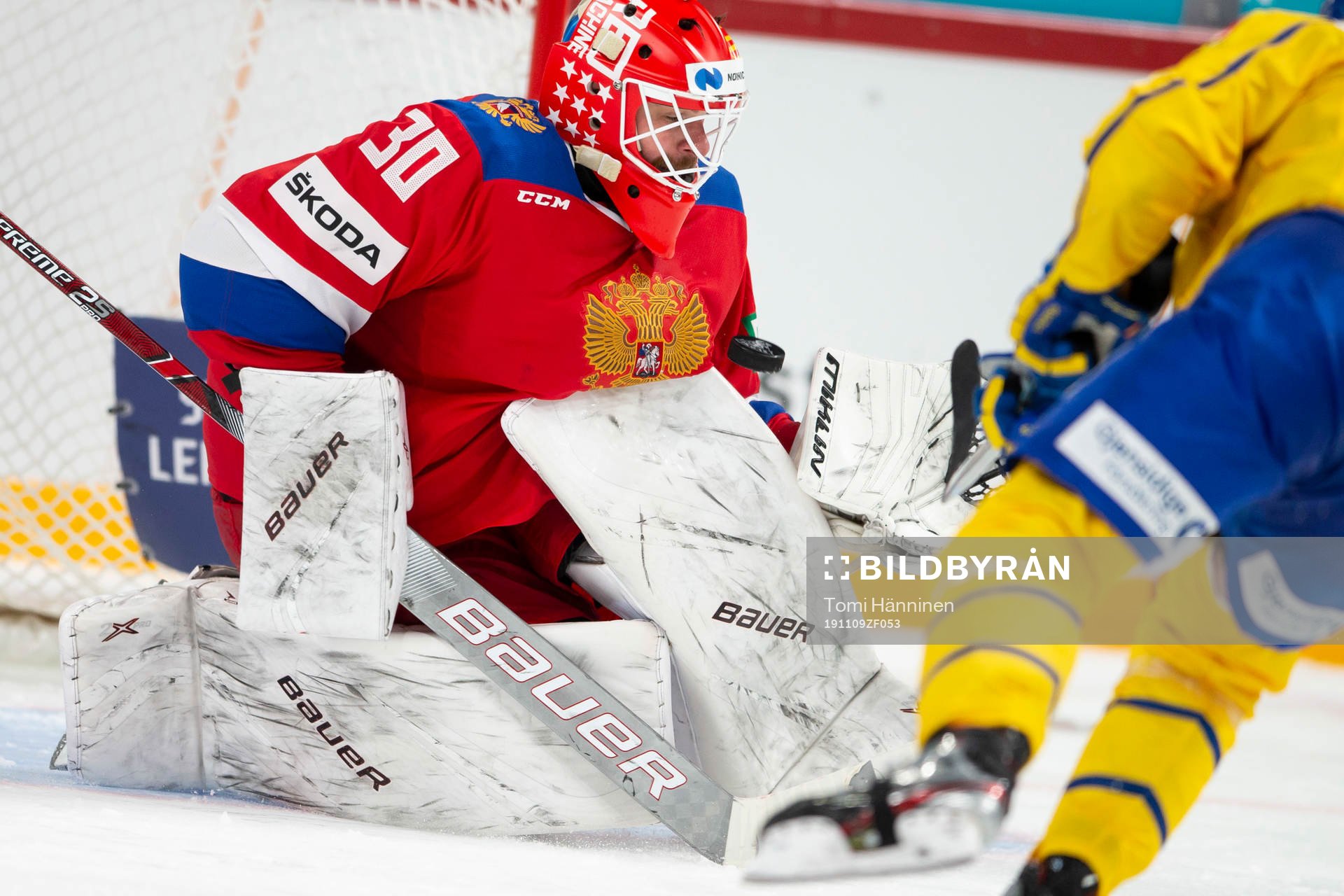 Igor Bobkov #30, RUS, Niklas Hansson #13, SWE