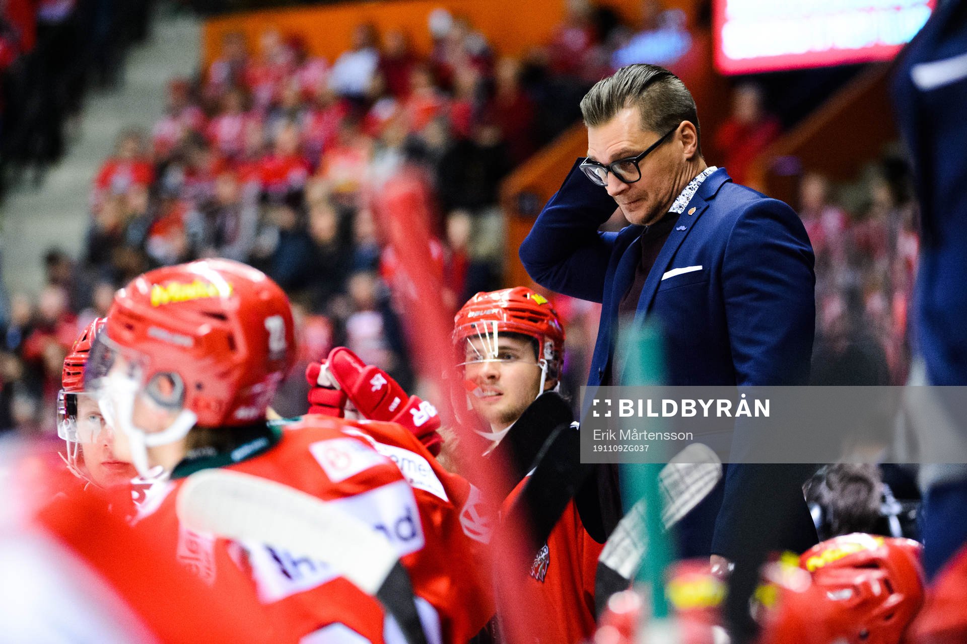 Modos tränare Björn Hellkvist